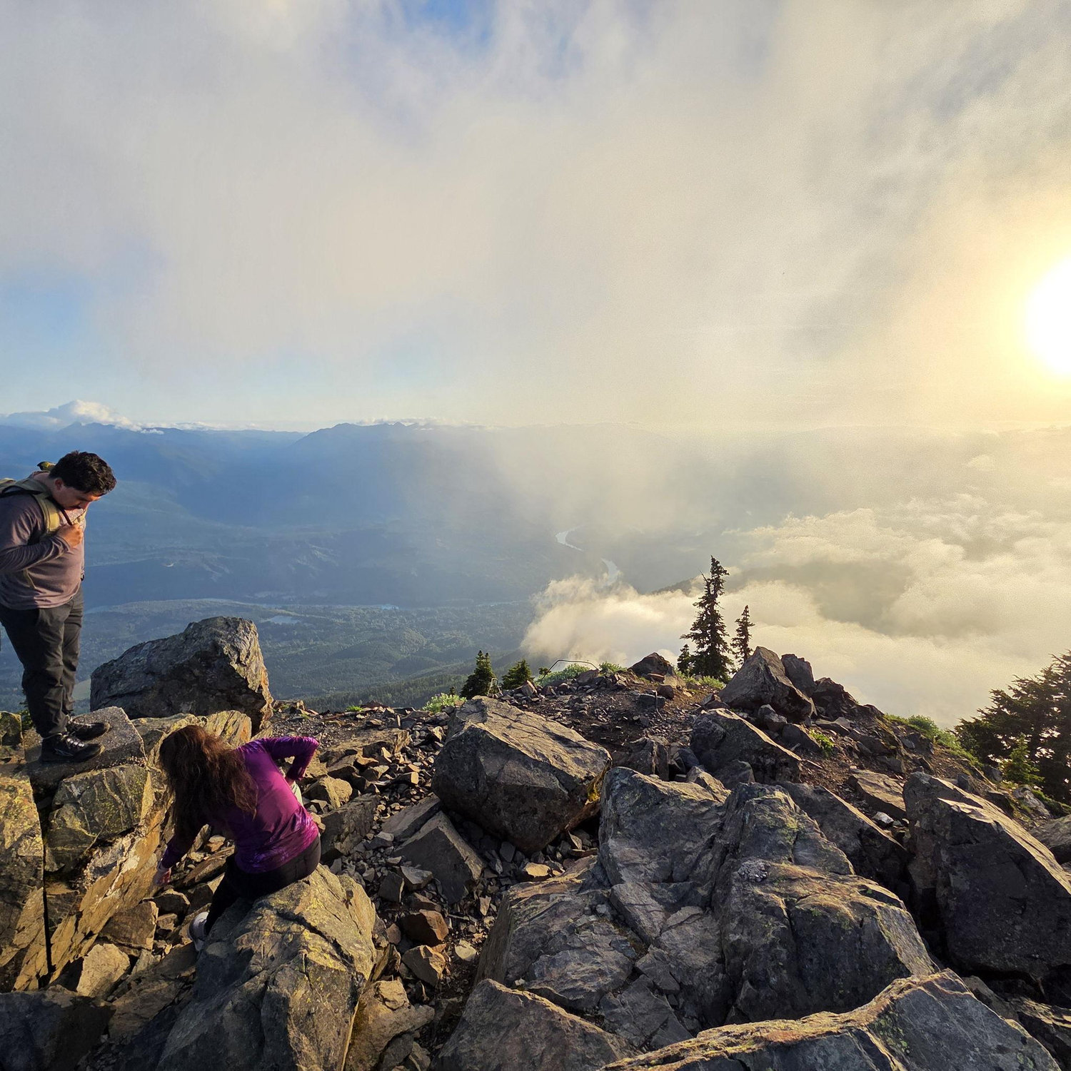 On top of the world in WA.