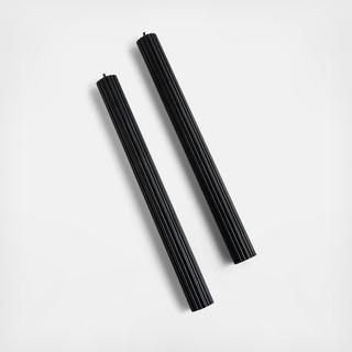 Ribbed Taper, Set of 2