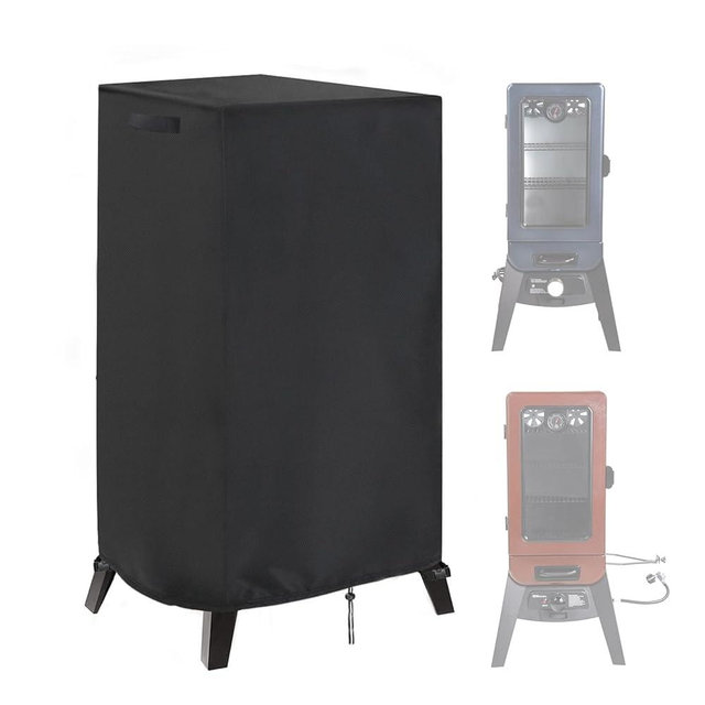 Aidetech Smoker Cover Fit for Pit Boss 3-Series Gas Vertical Smoker, Waterproof Grill BBQ Cover Vertical Smoker Covers - 23" D x 22" W x 47" H