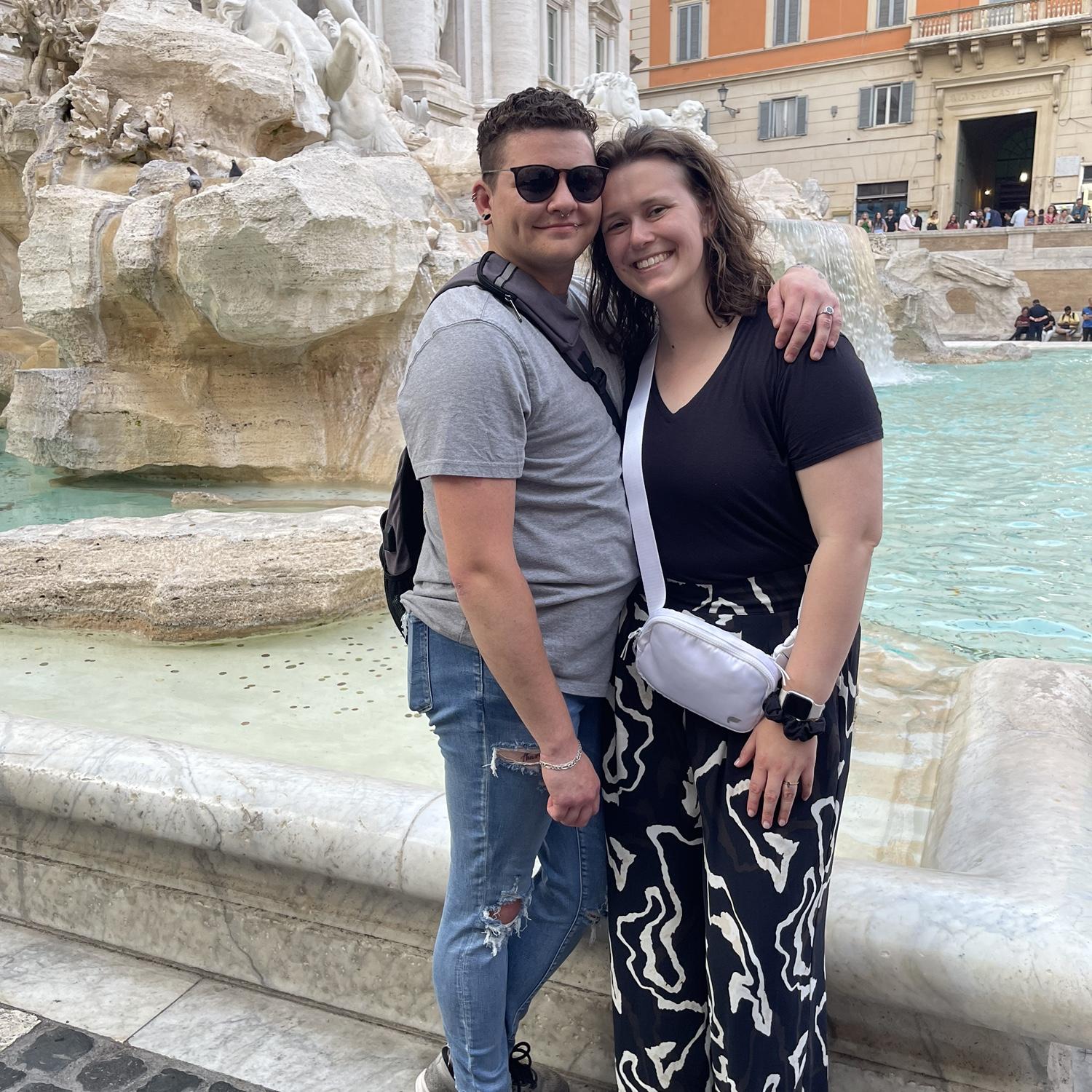 Trevi Fountain in Rome