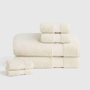 Turkish Ultra Plush Bath Sheet Bundle - Ivory