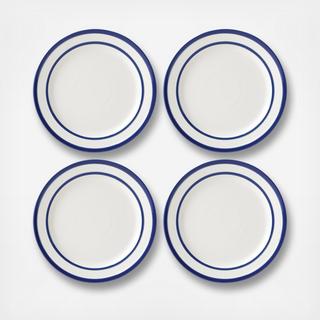 Sculpted Stripe Dinner Plate, Set of 4