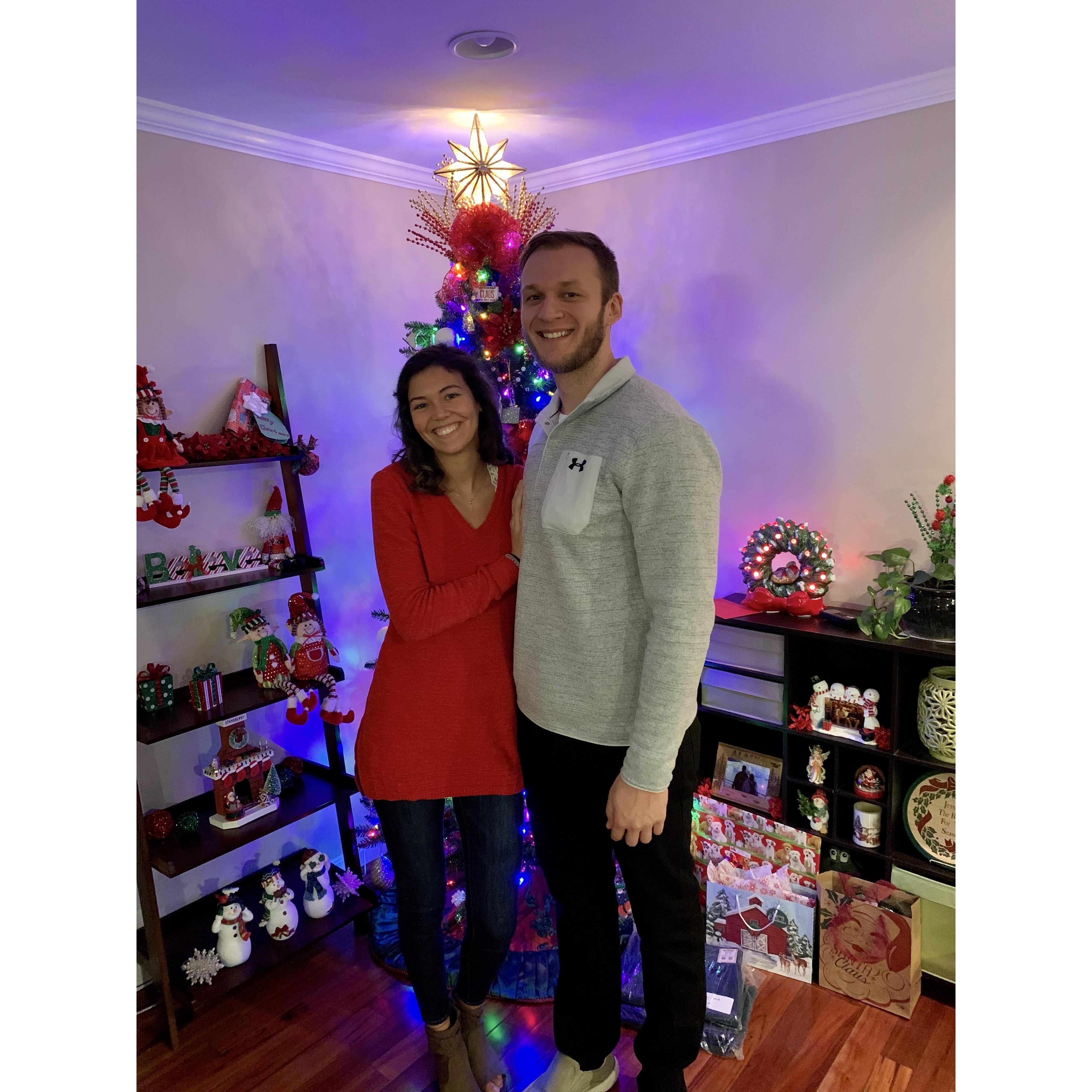 Christmas: 2nd year together, round 1 of family Christmas'