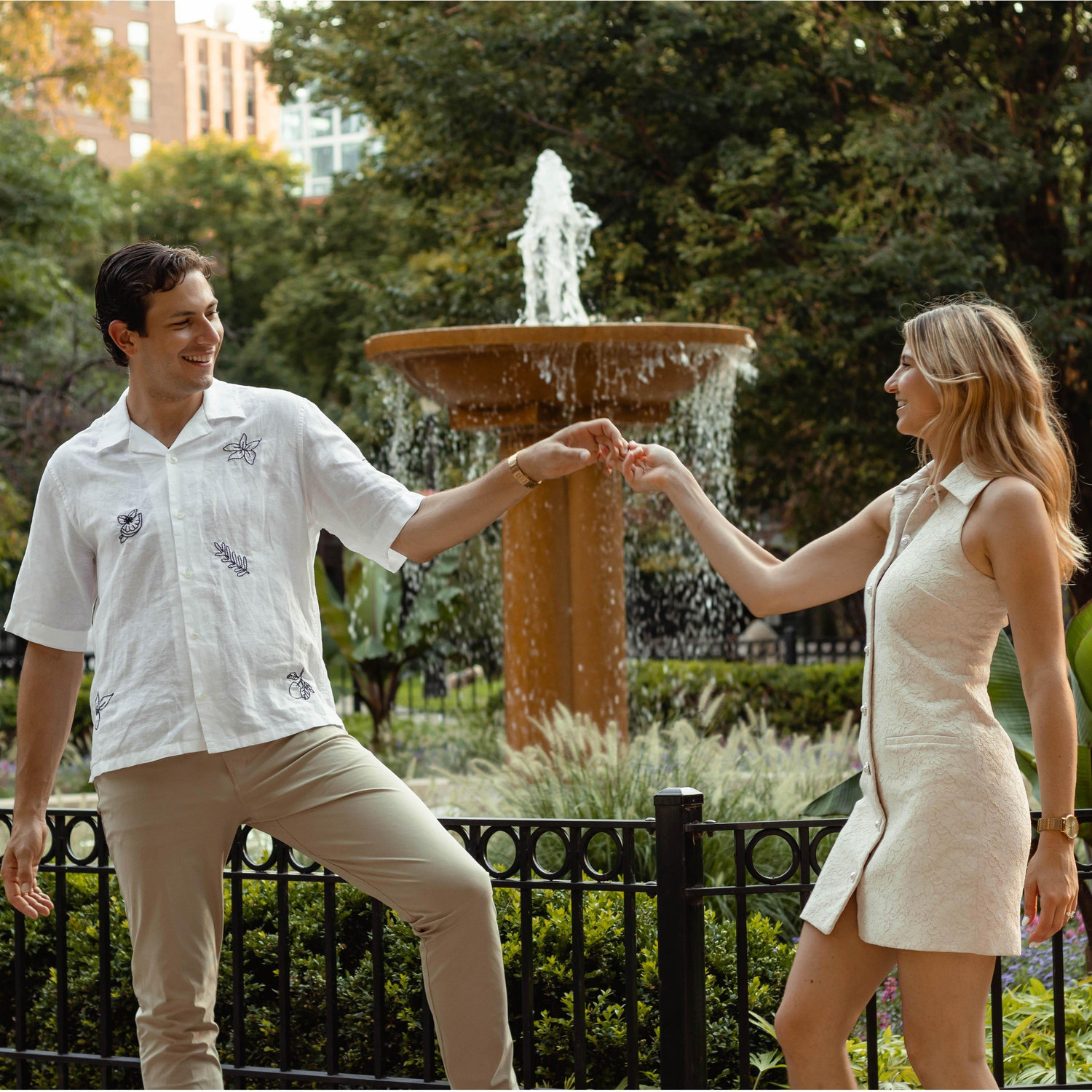Our favorite park - Washington Square Park!