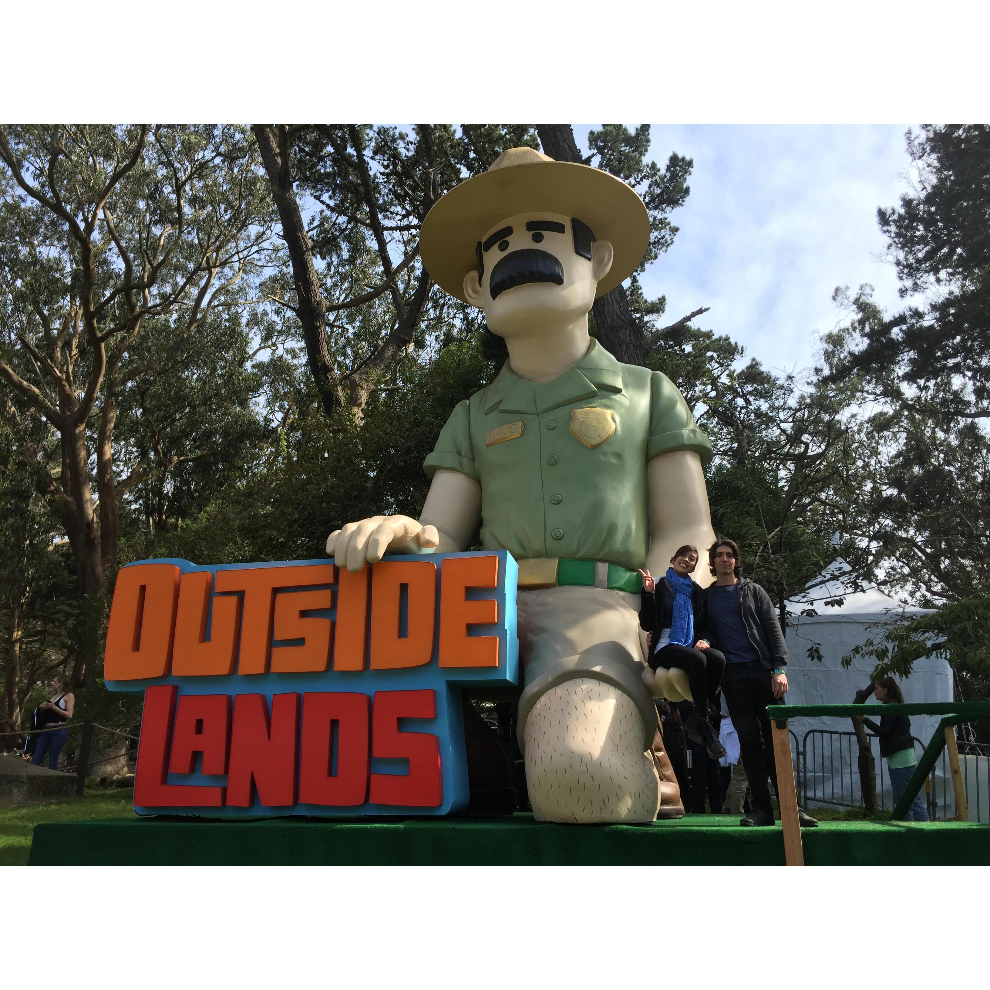 Our first music festival in California after moving to San Francisco