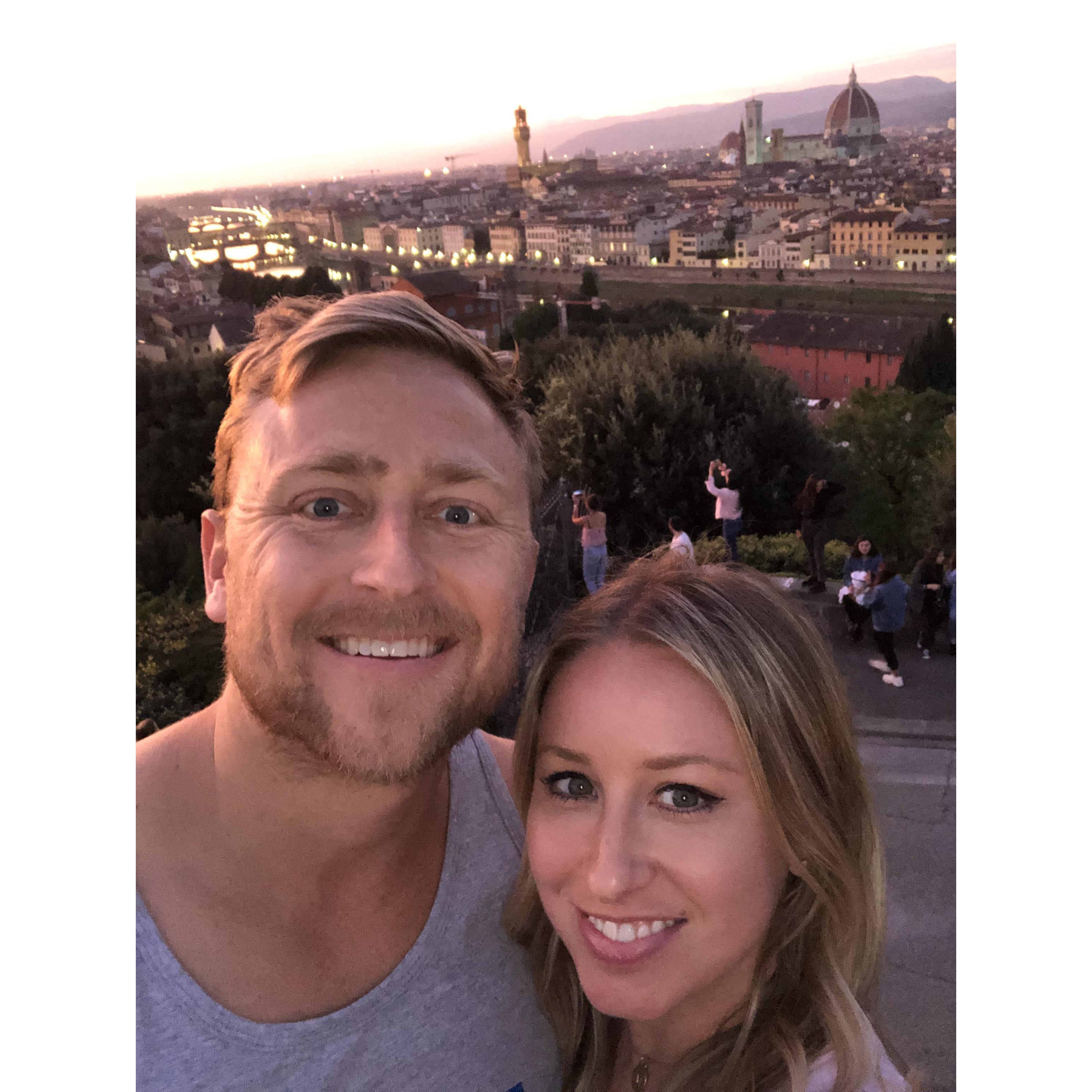 Sunset in Florence