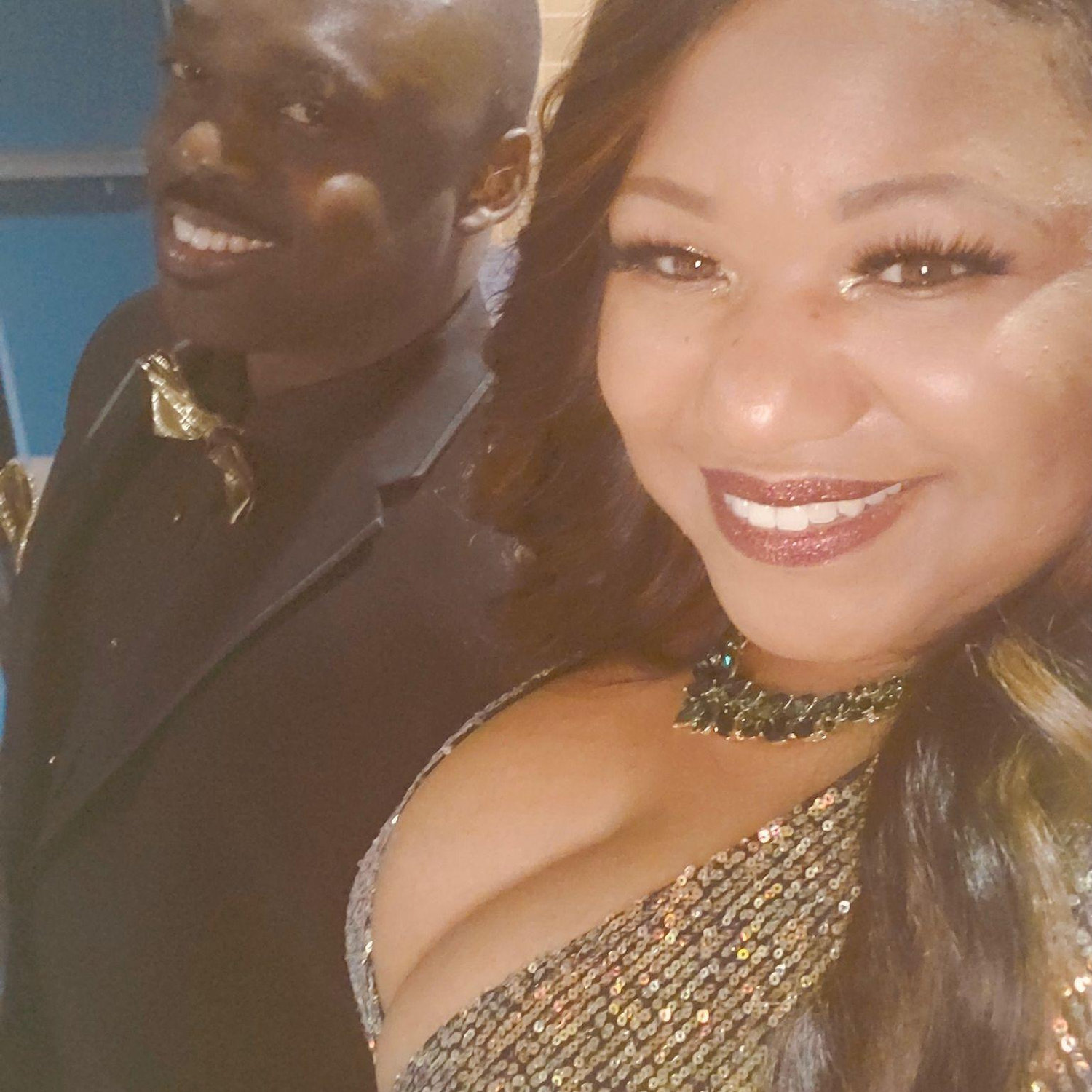 Our first ball together as adults