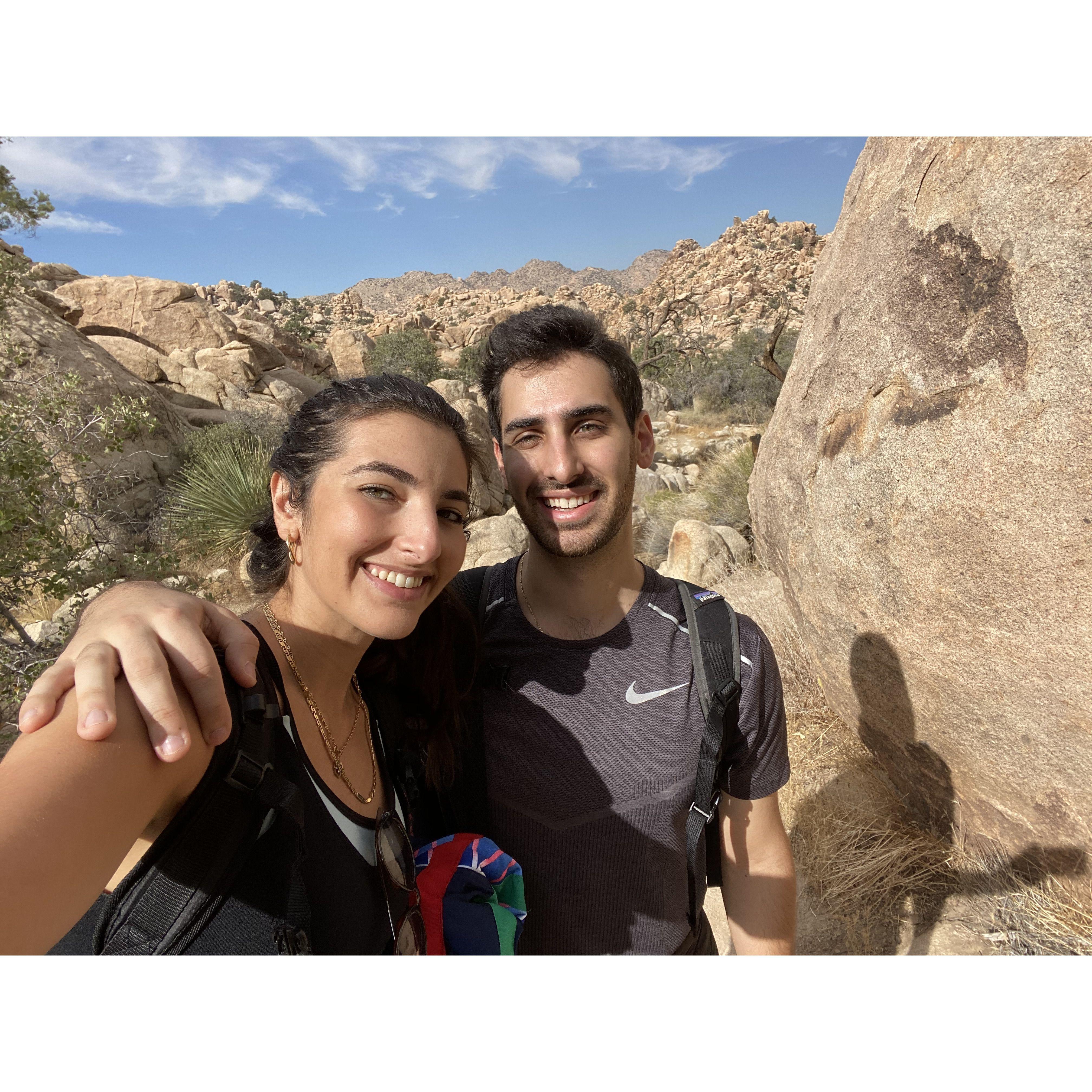 Hiking in Joshua Tree National Park