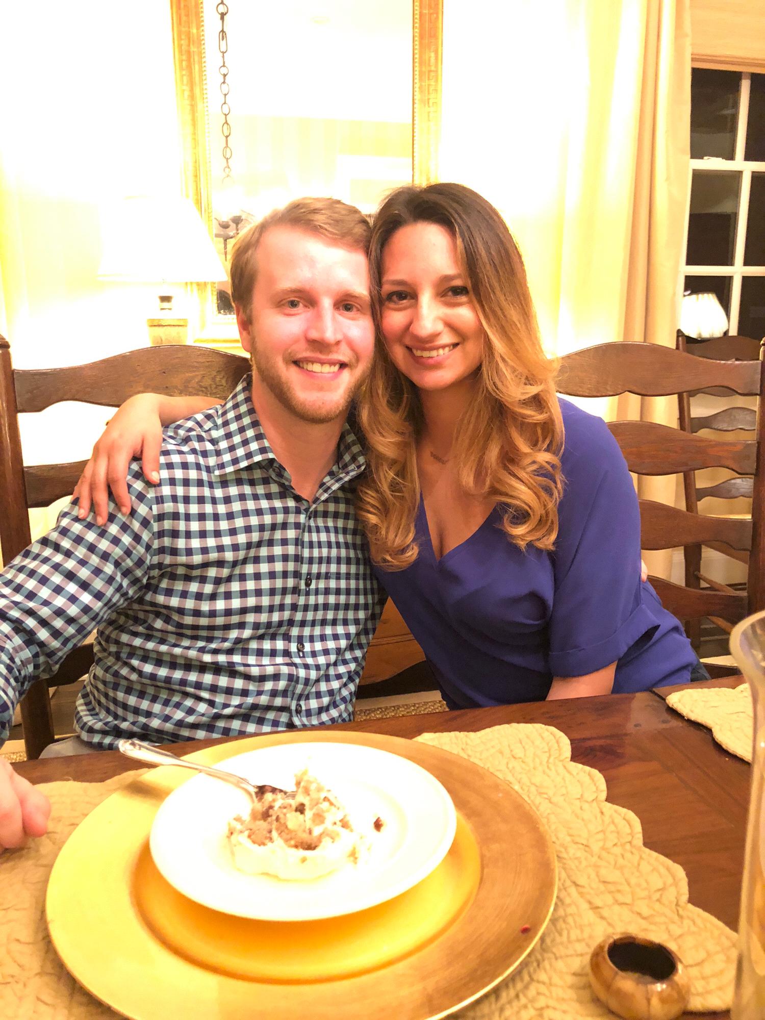 April 2018 celebrating Harris and Amanda's birthday!