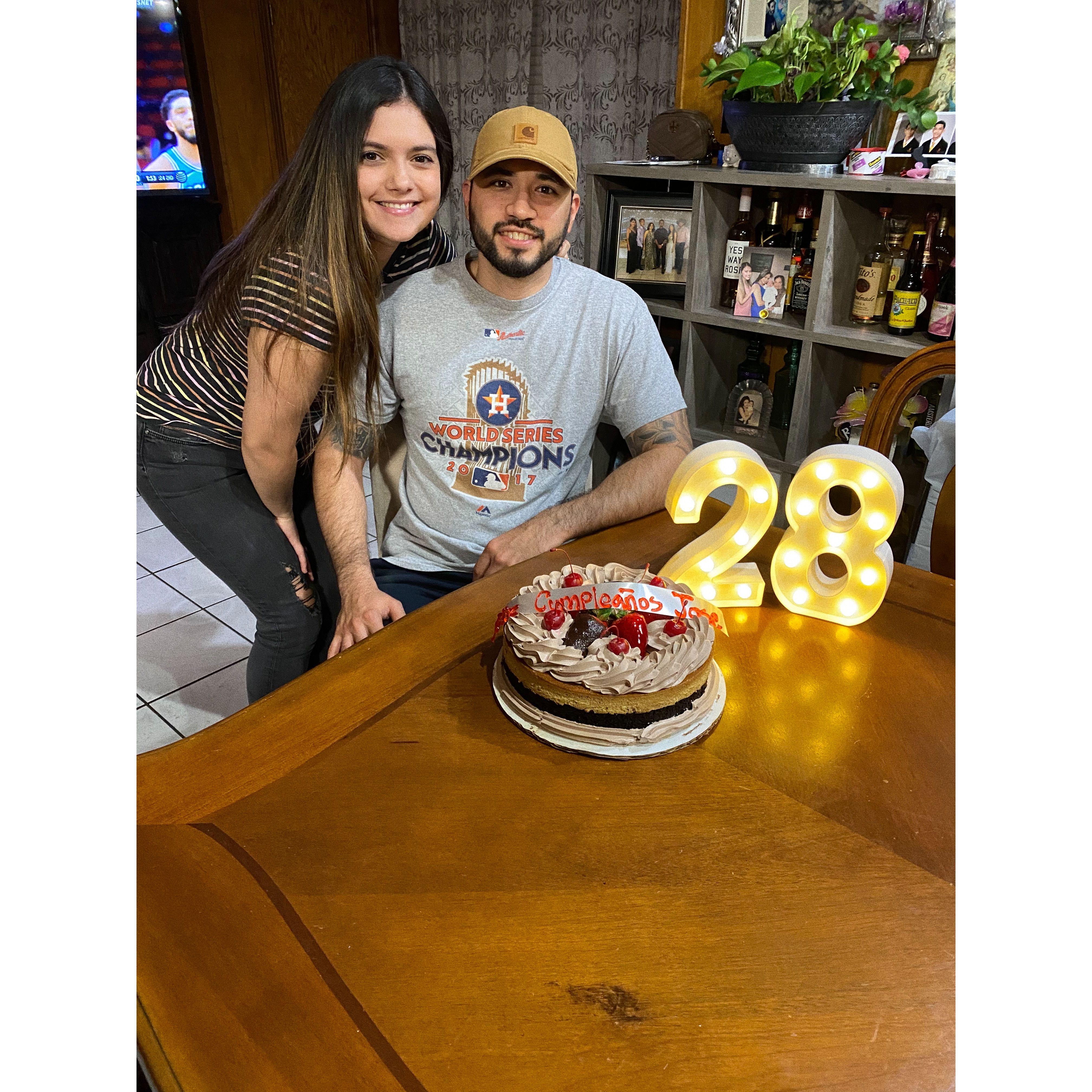 Celebrating Jose's 28th birthday!