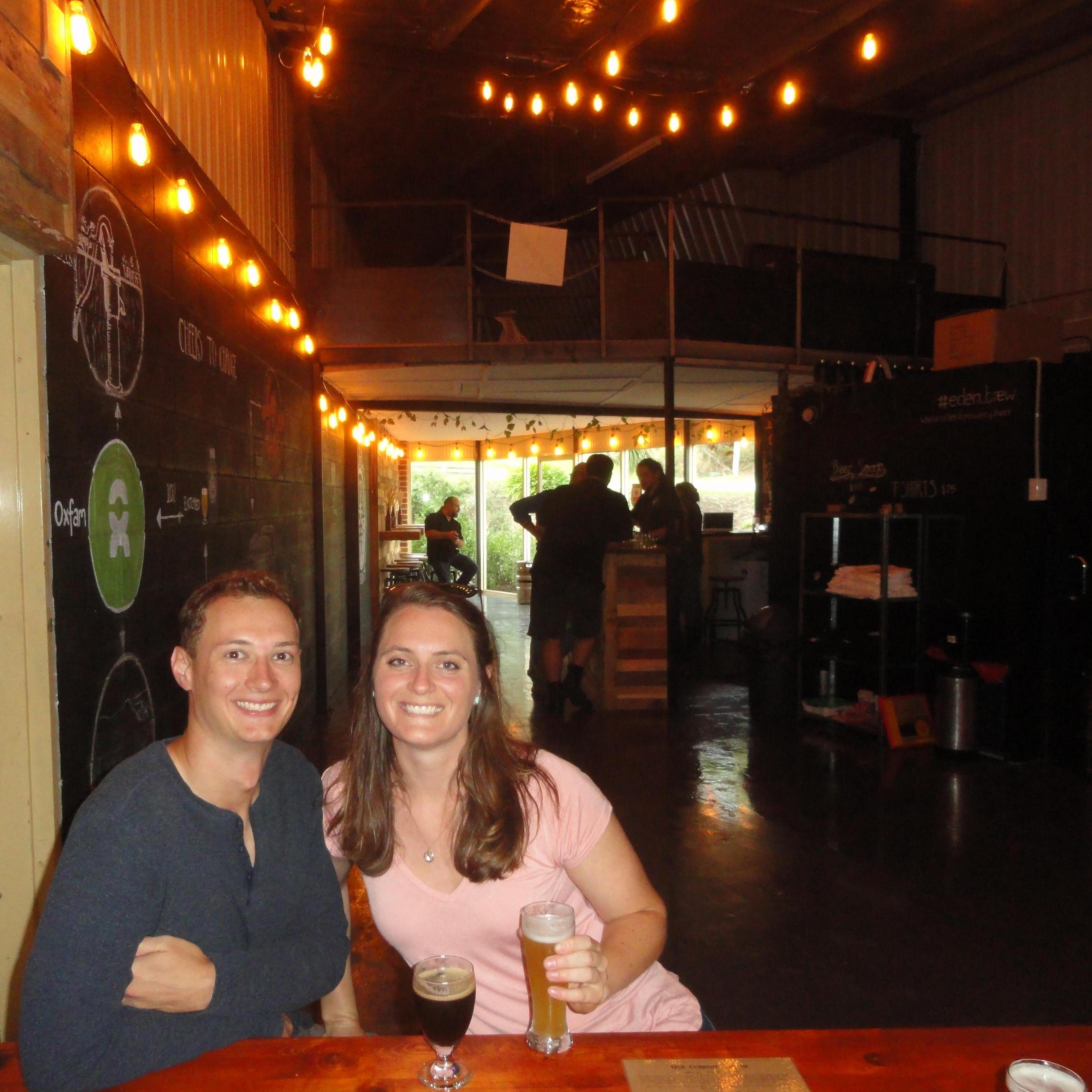 Eden Brewery in Bowral, NSW was our favorite hangout.