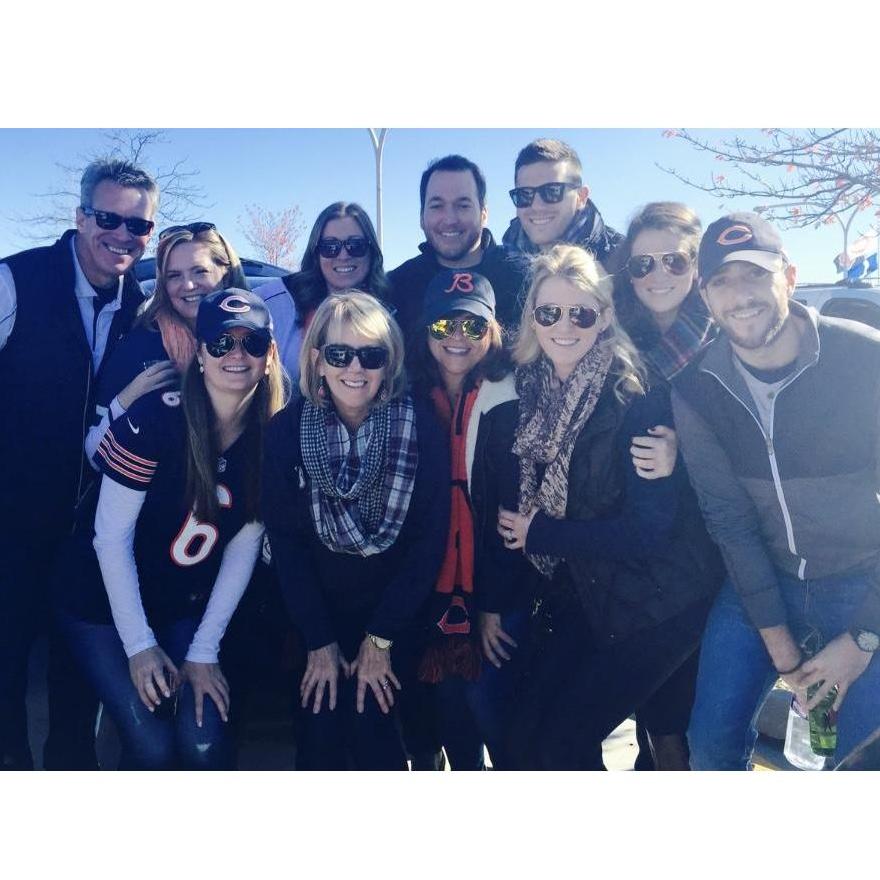 Chicago Bears game with Duffy Cousins!
