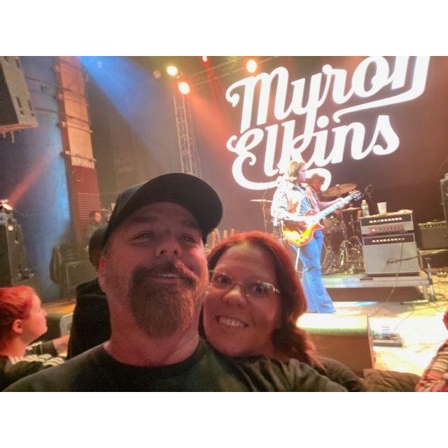 Our first concert. Alex Williams and Myron Elkins at The Vogue.