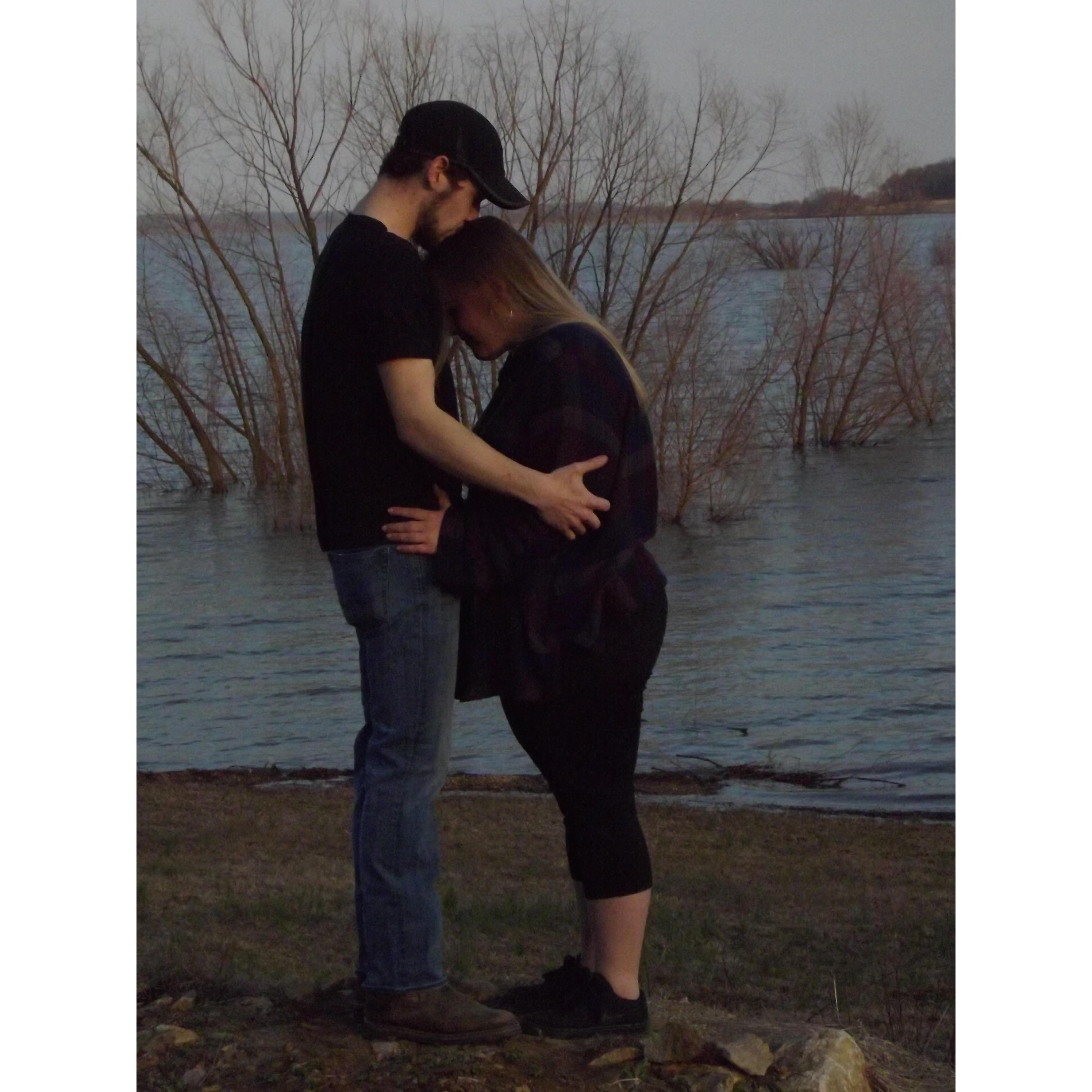 Another engagement photo by William.