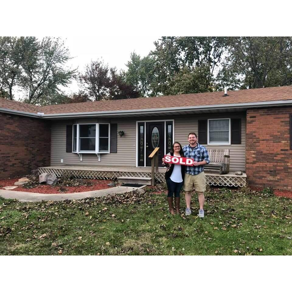 When we bought our first house together!