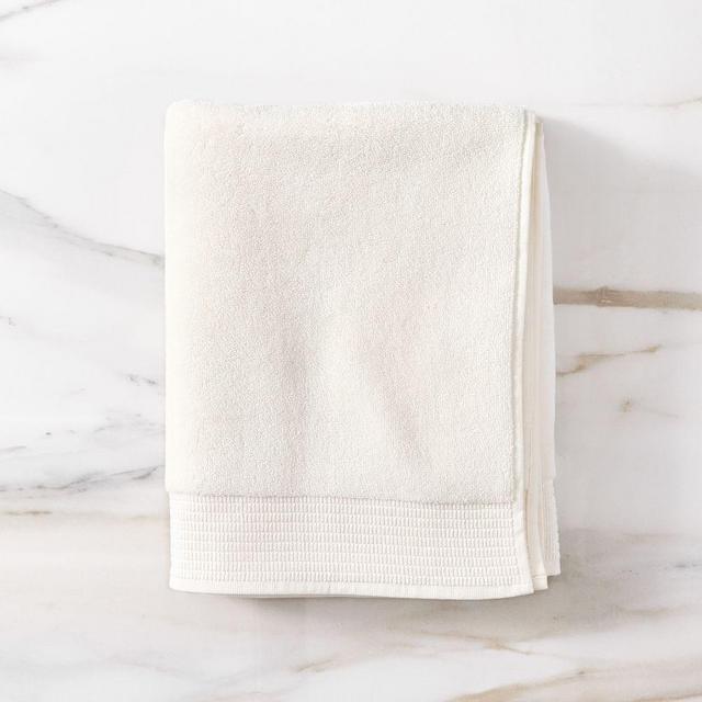 Organic Premium Towel, Bath Towel, Alabaster