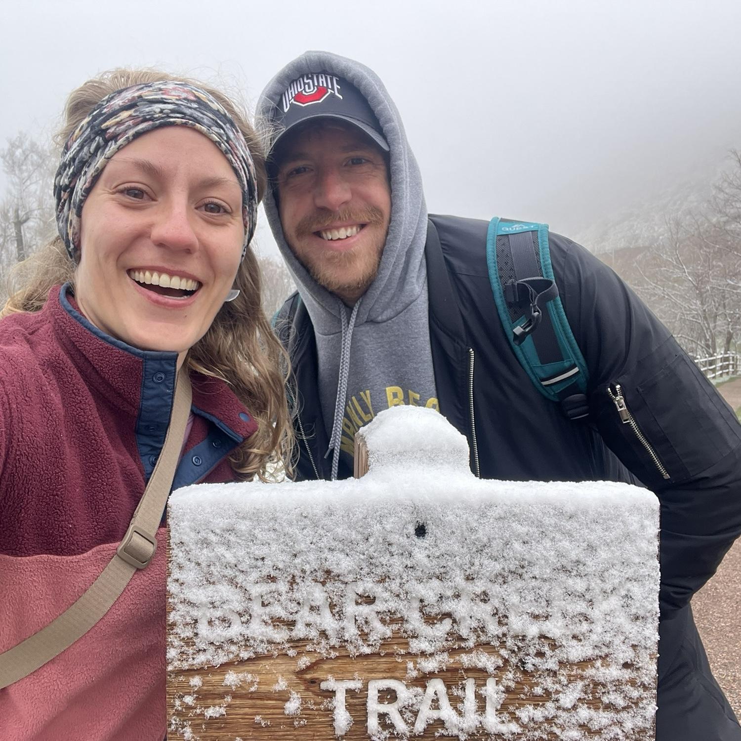 Hiking outside of Denver in April