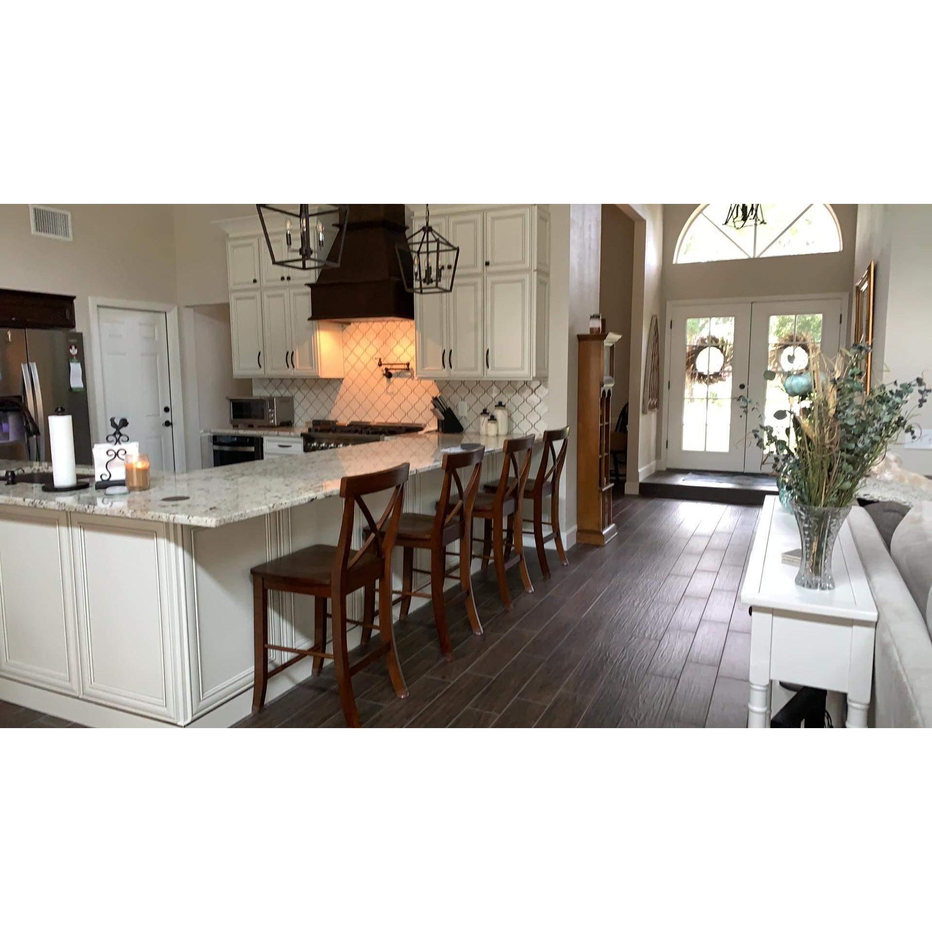 The new house. Kitchen design by Matt :)