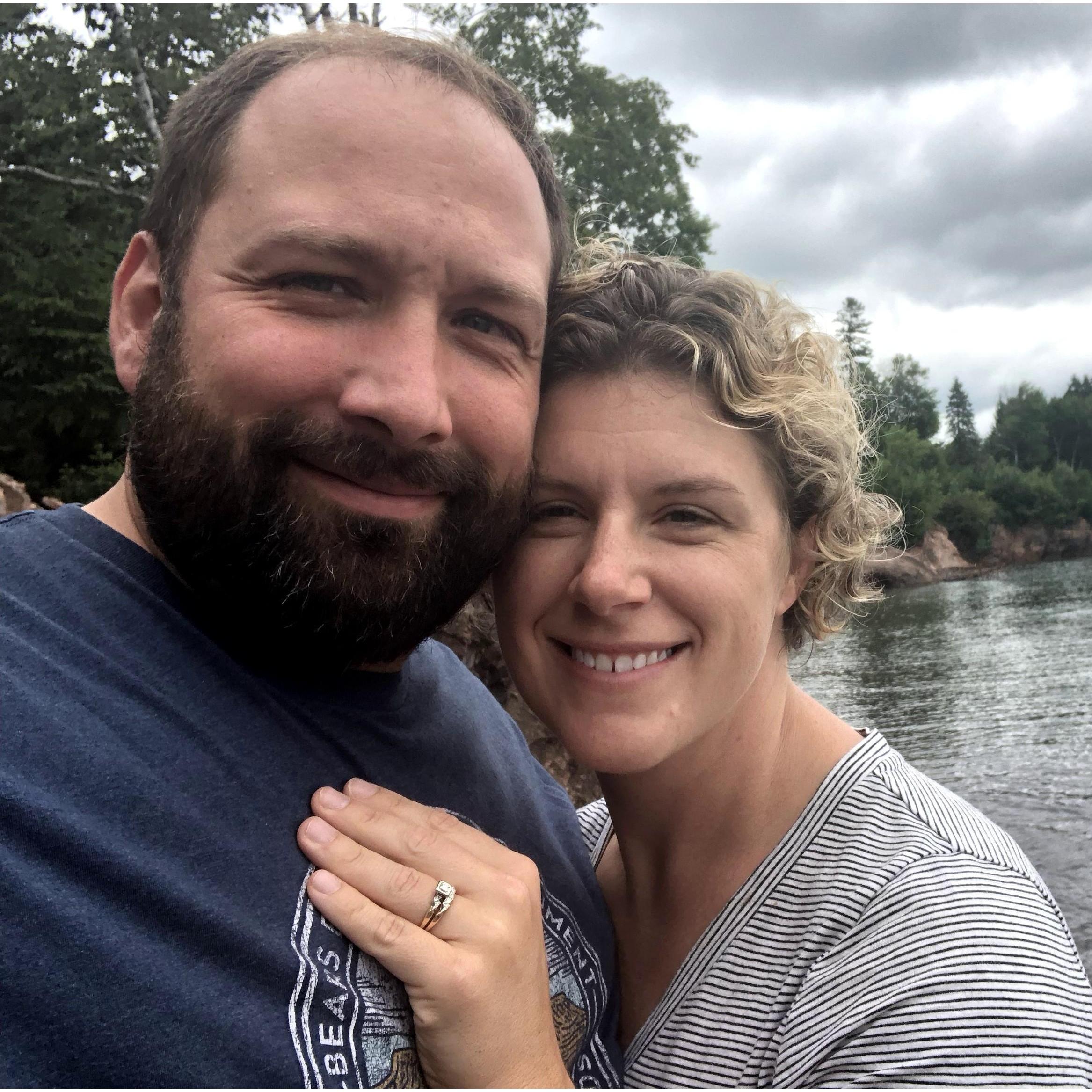 Engagement picture, Duluth, MN