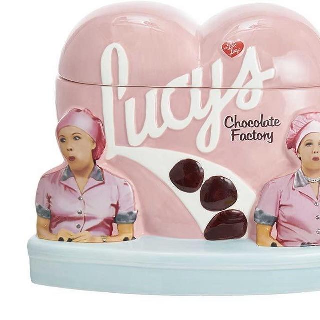 Kurt Adler I Love Lucy Chocolate Factory Cookie Jar