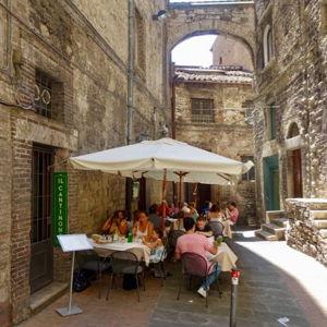Dinner in Perugia
