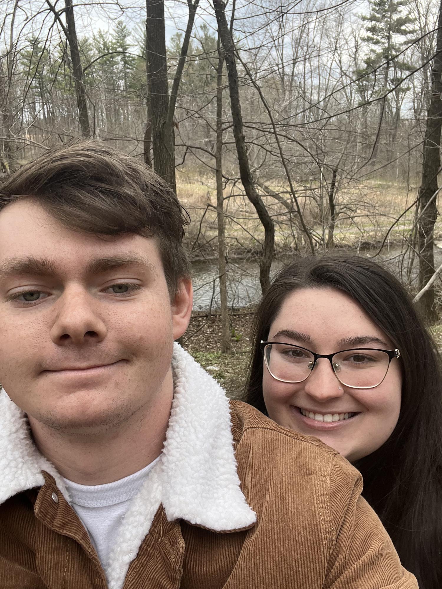 This is where the bride and groom got engaged!