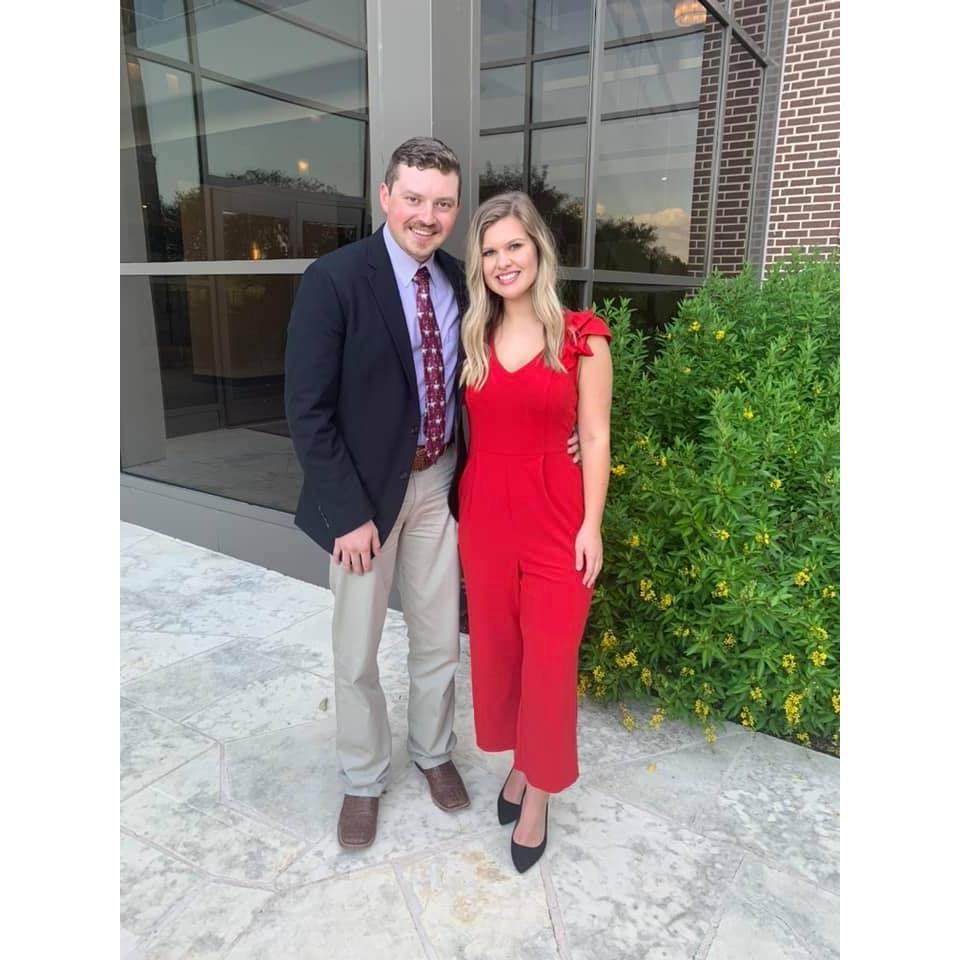 We were all dressed up for the Texas FFA State Convention Banquet!