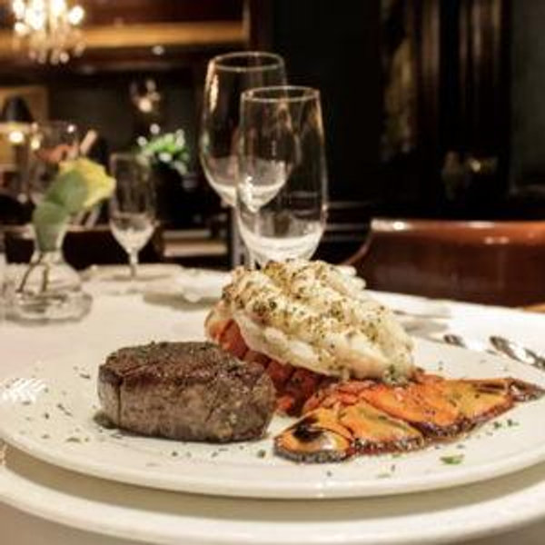 Steak Dinner on our Honeymoon