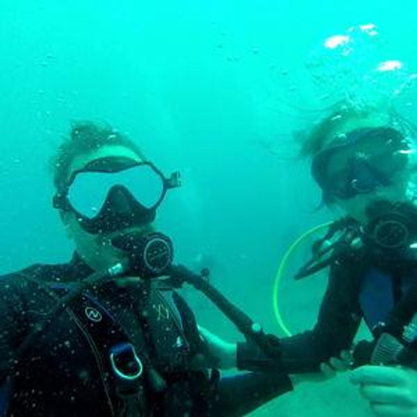 Scuba Diving on our Honeymoon