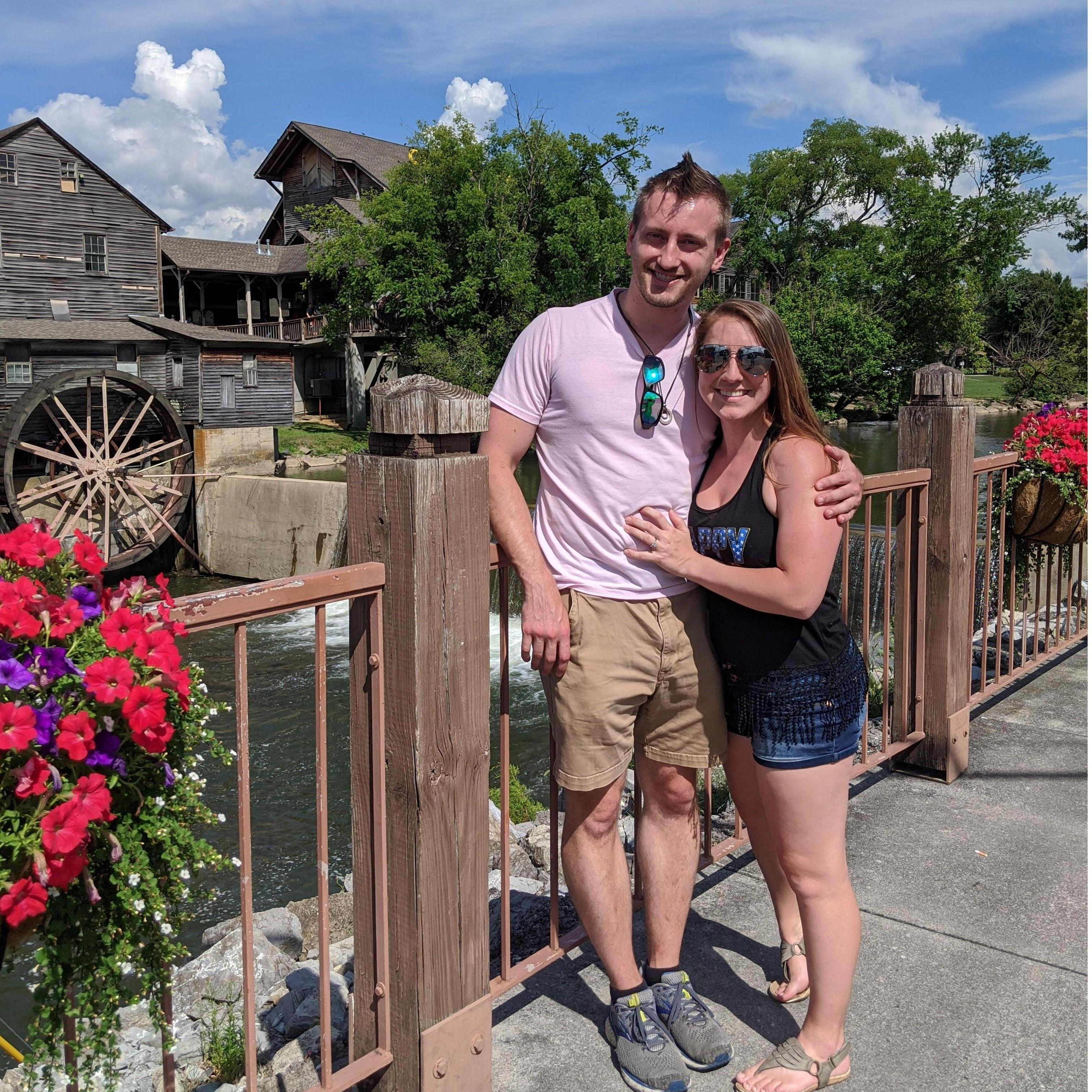 After the Proposal in Gatlinburg, TN