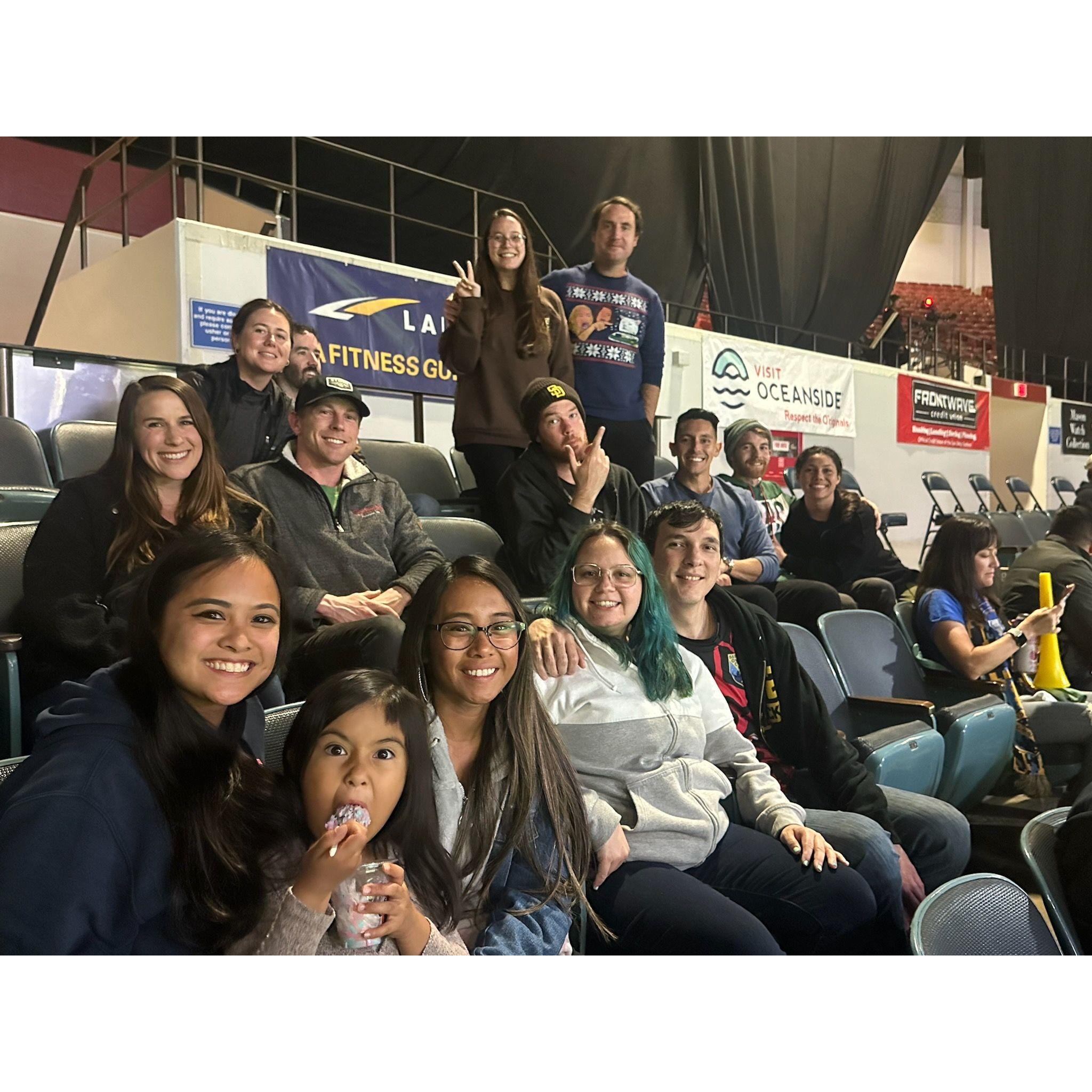 Sockers Game for Geoff's Birthday!