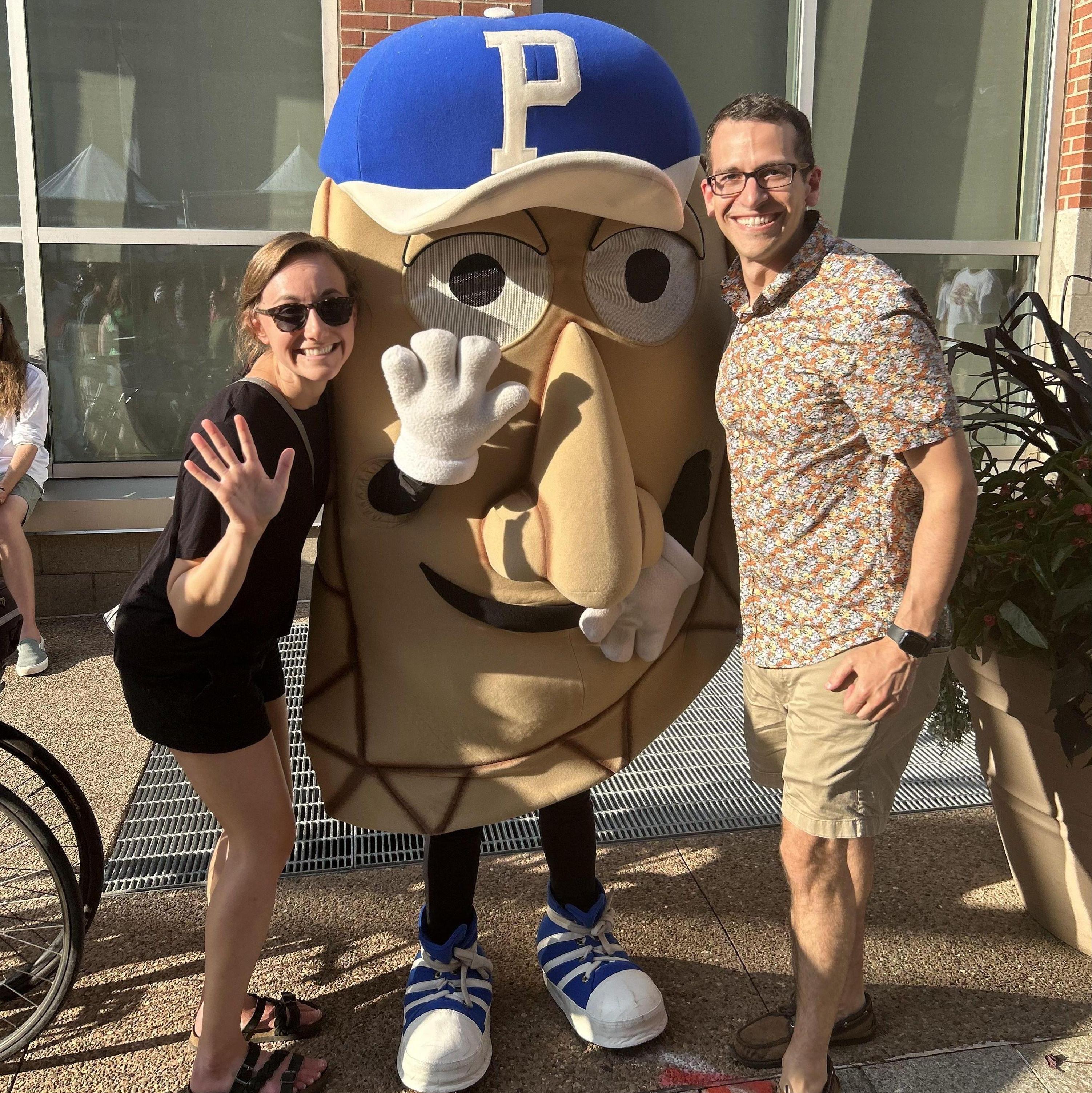 Us and a Pierogi !