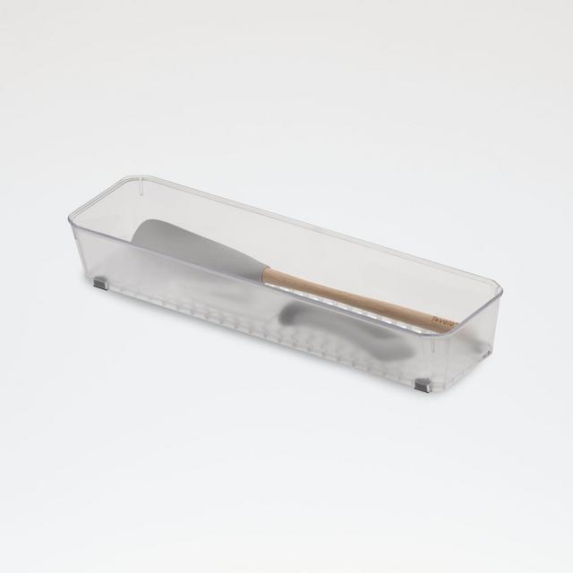 Spectrum Hexa 3"x12" Clear Frost In-Drawer Organizer