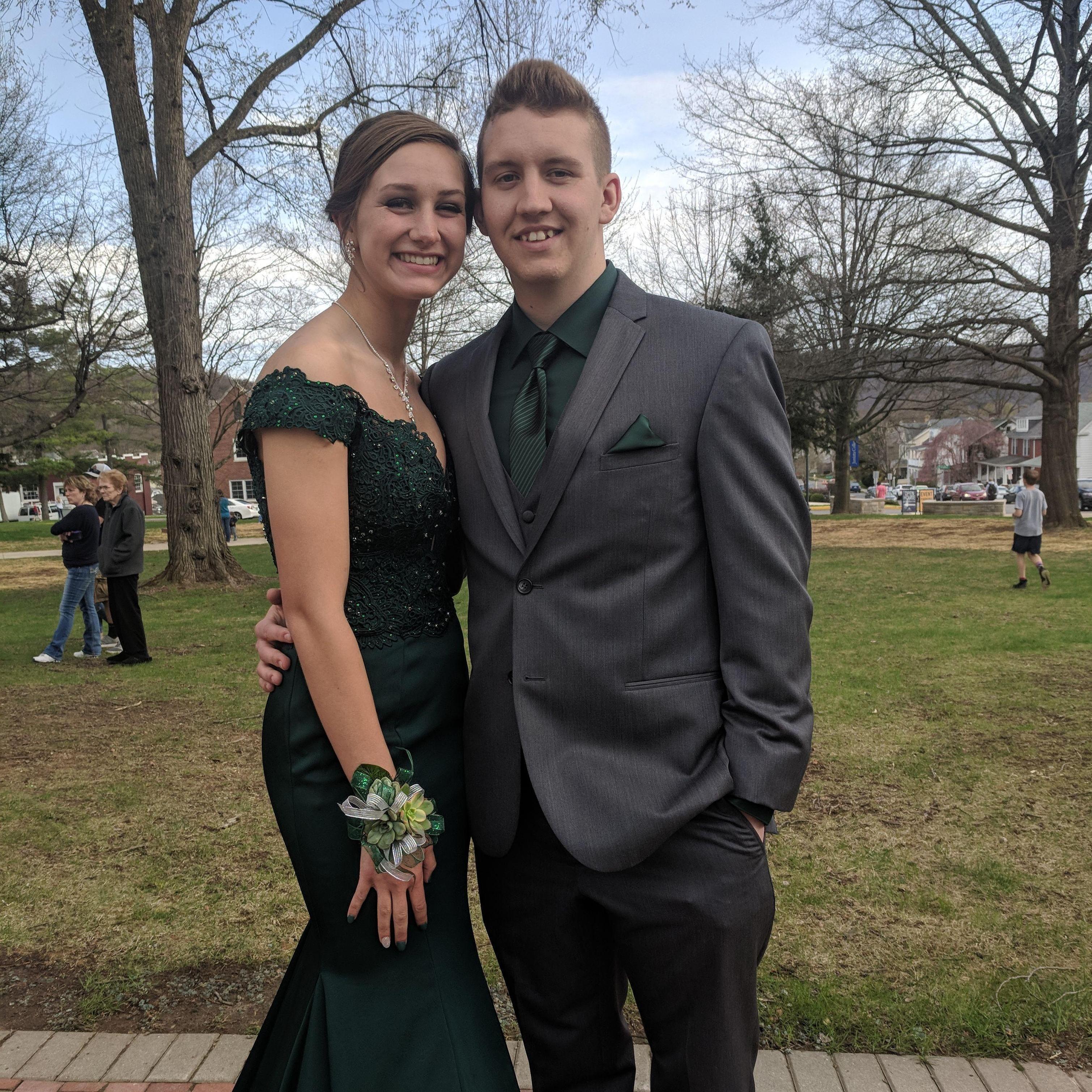 Rachael's senior prom 2019