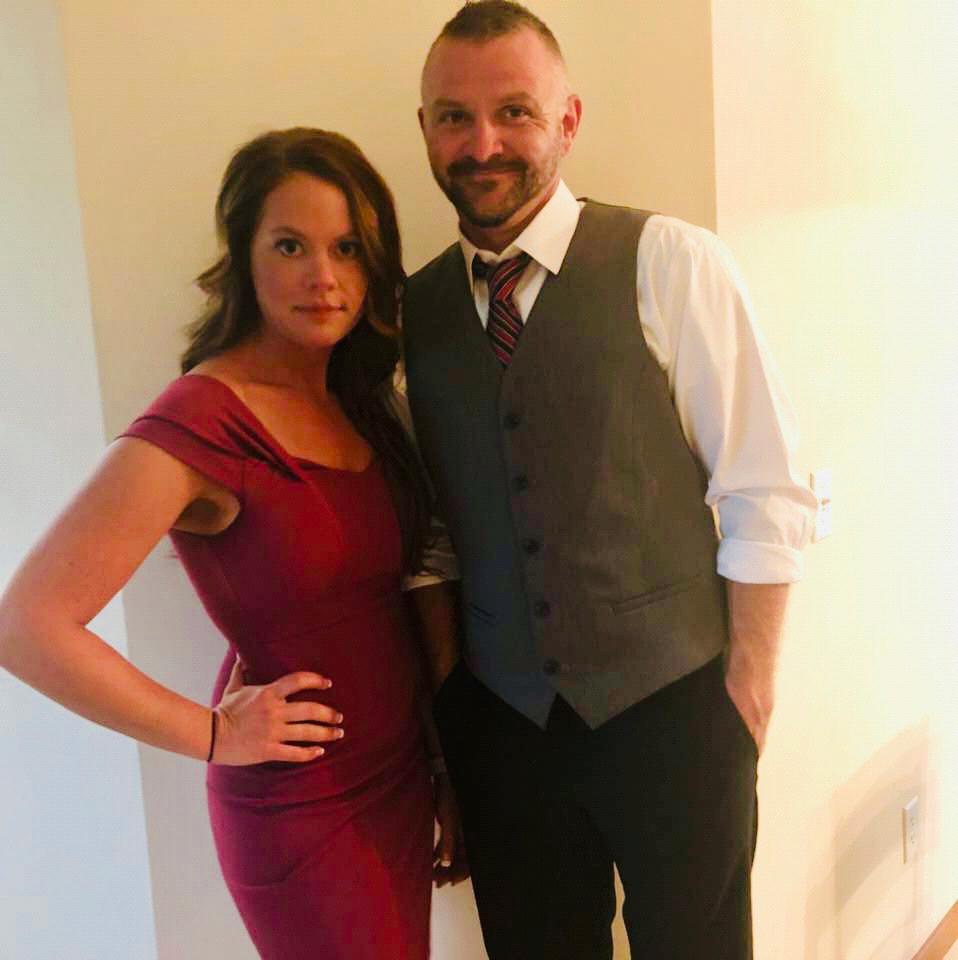 Our first dress up occasion.