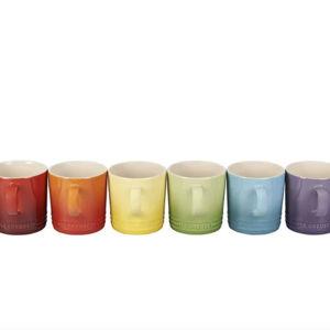 Le Creuset London Mugs, Multicolor Set of 6