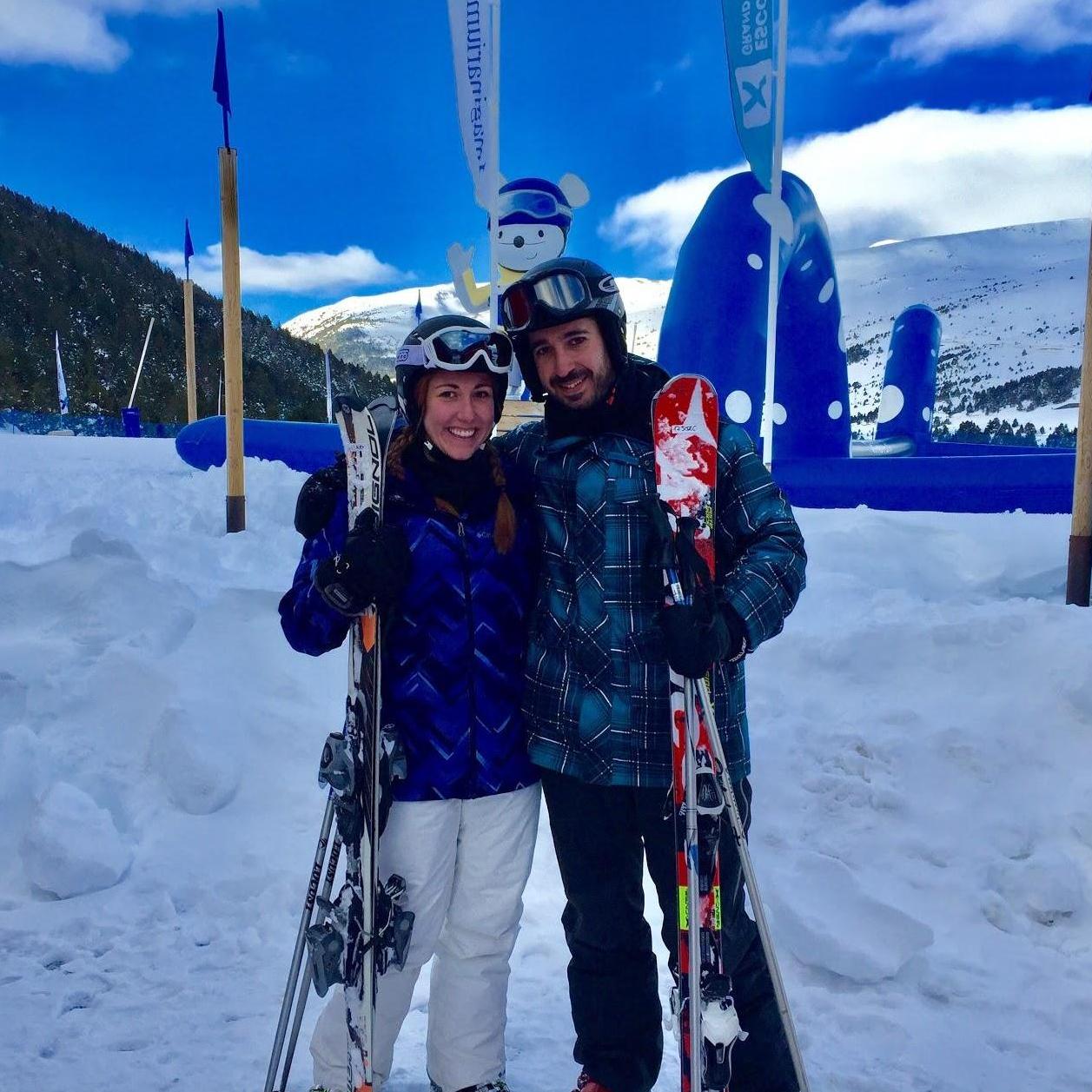 Jose got Alex back into skiing!