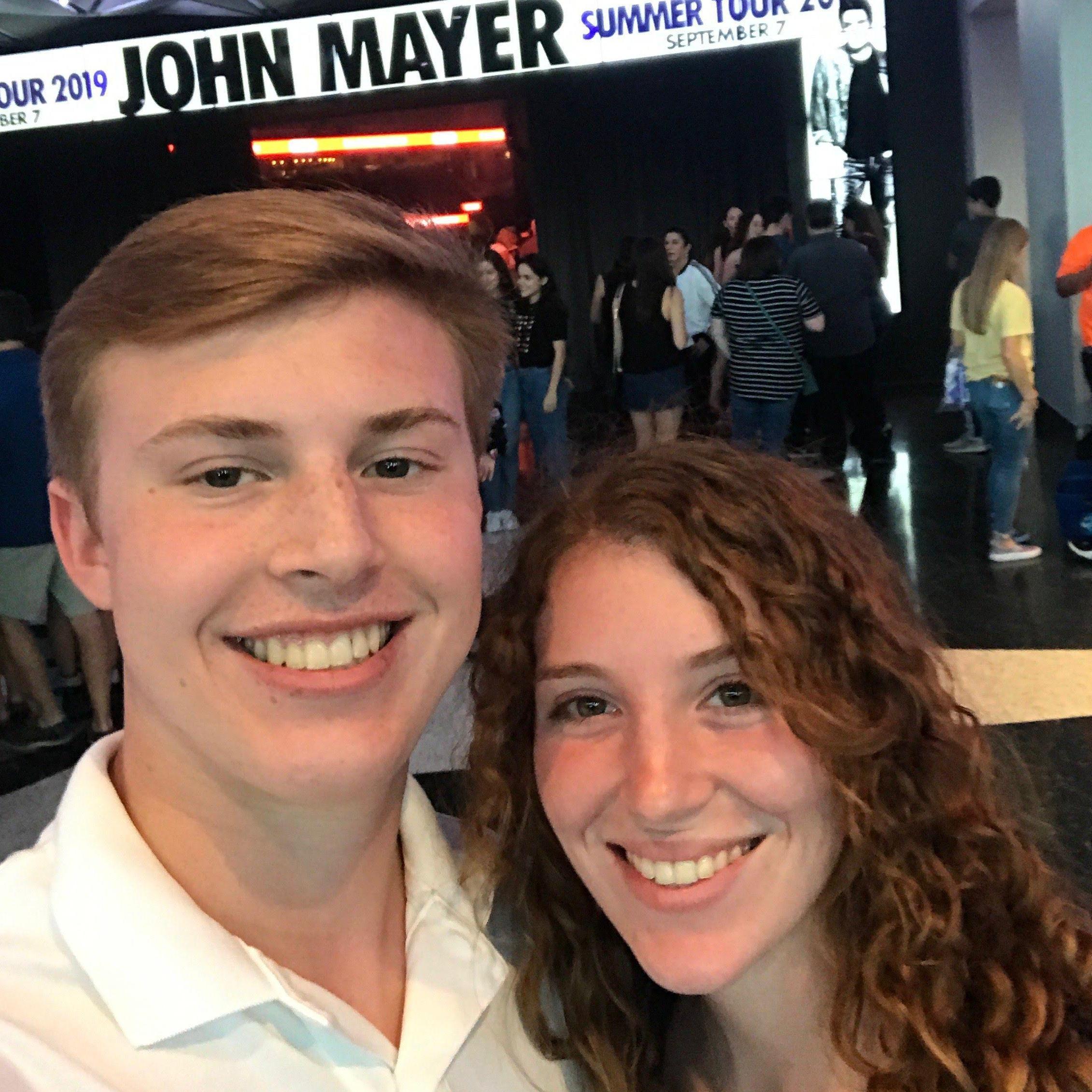 Our first concert together.