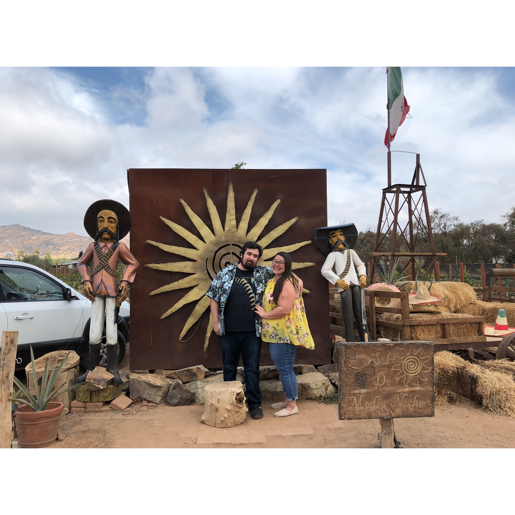 The first time we said "I love you," in Rosarito, Mexico 2018
