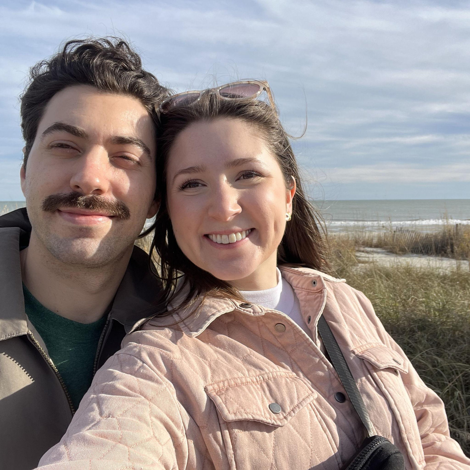 Exploring the beaches of our new home!