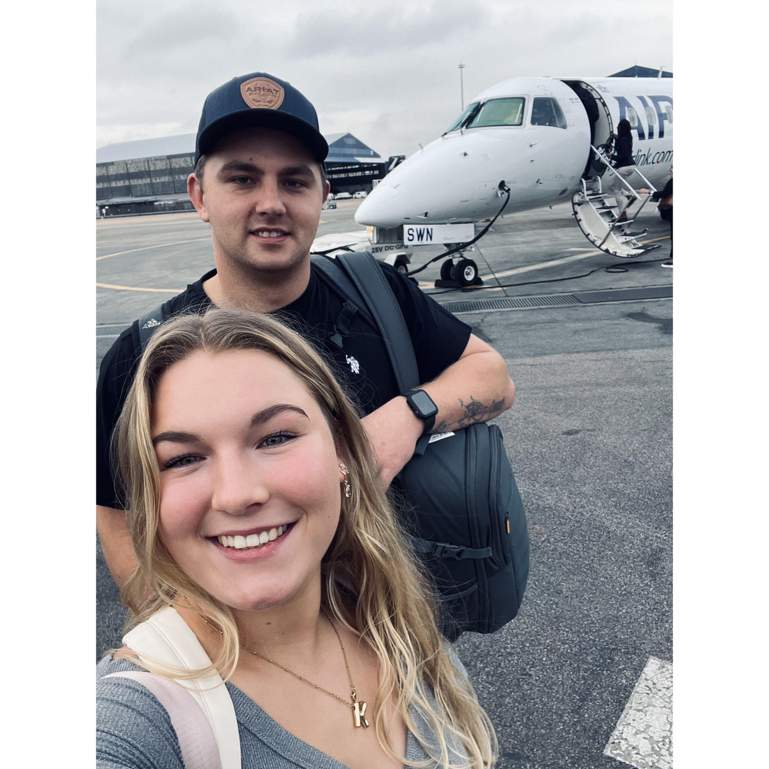 flying home