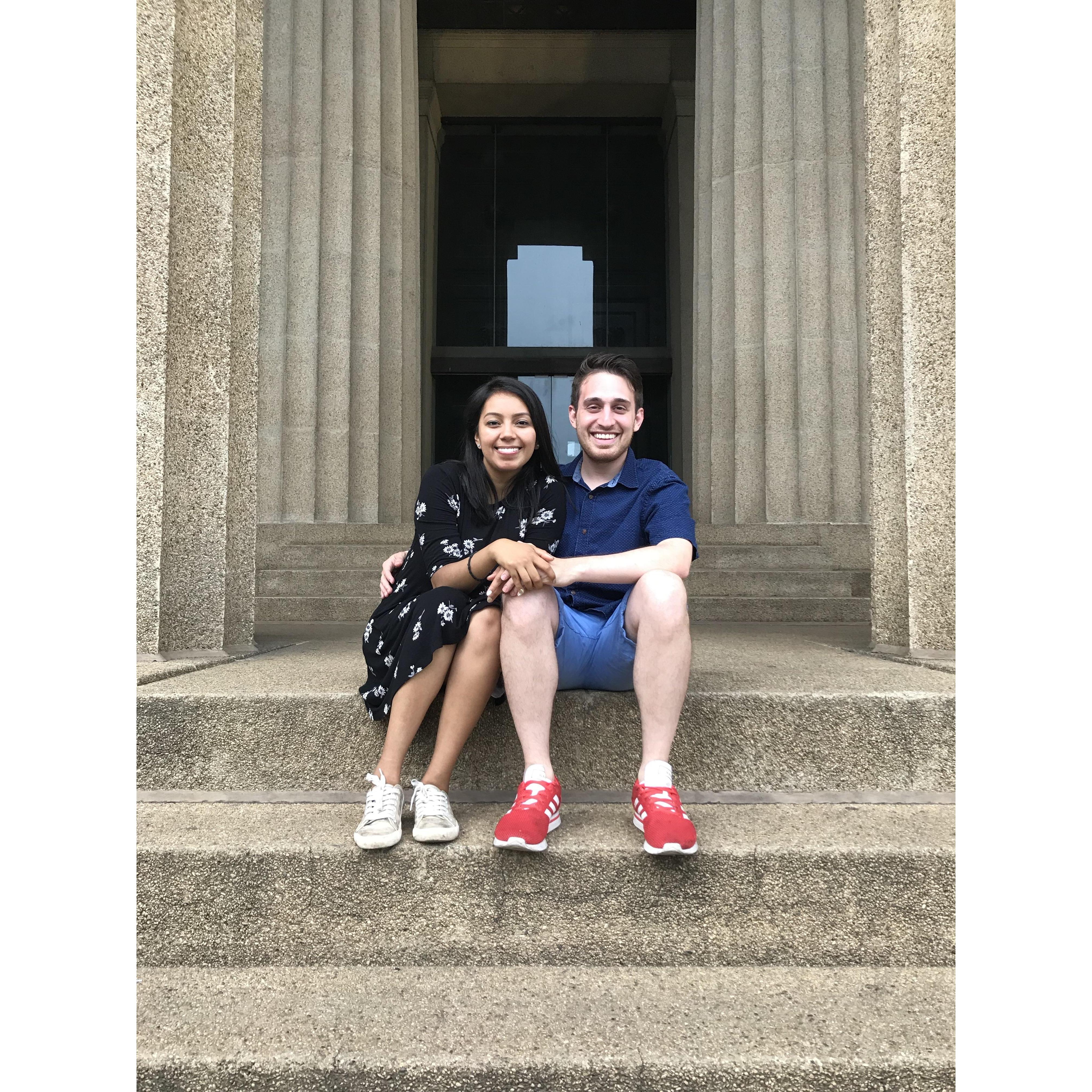 Sightseeing in Nashville, TN.  June 2019