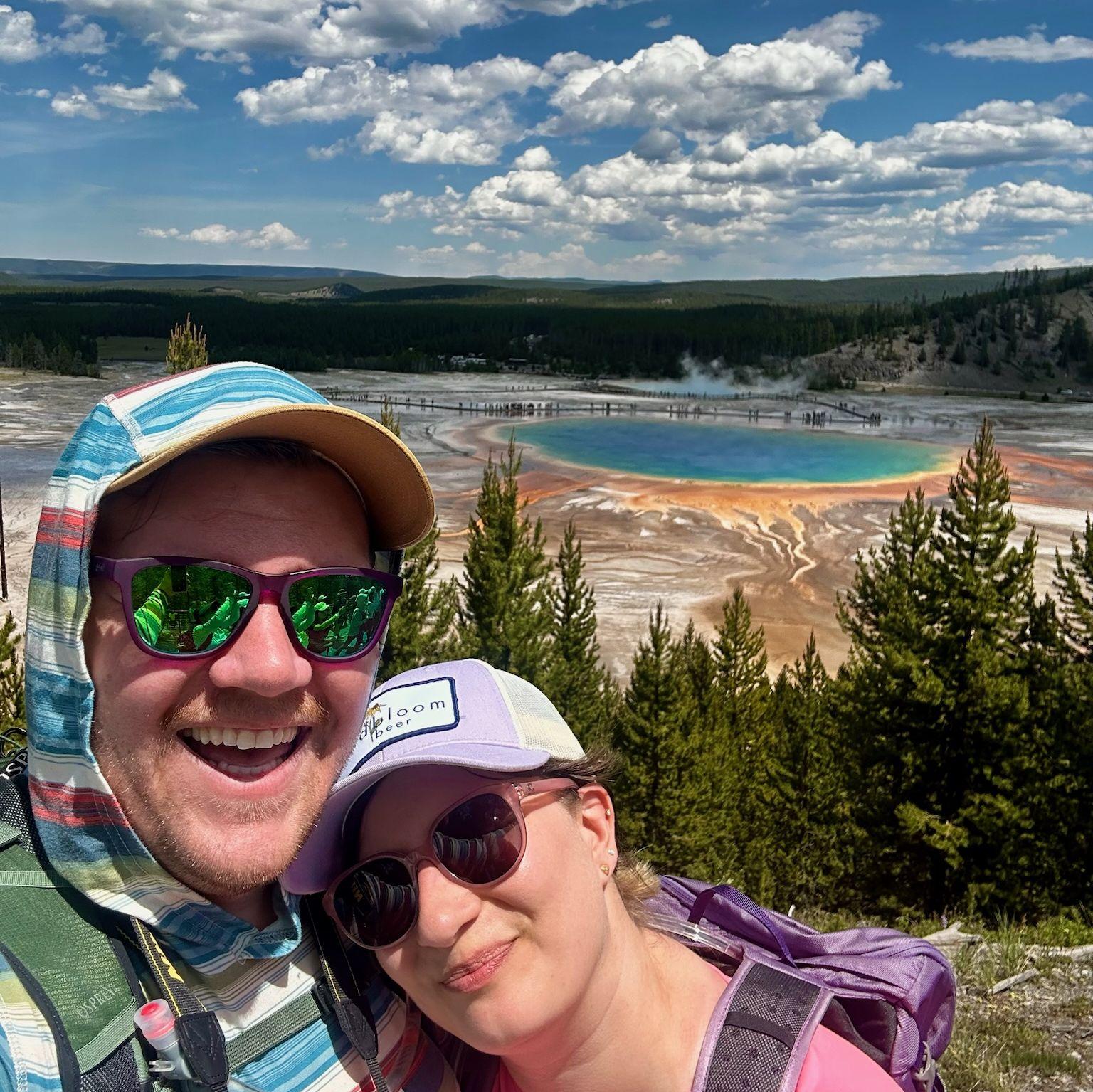 Yellowstone National Park, Grand Prismatic Spring