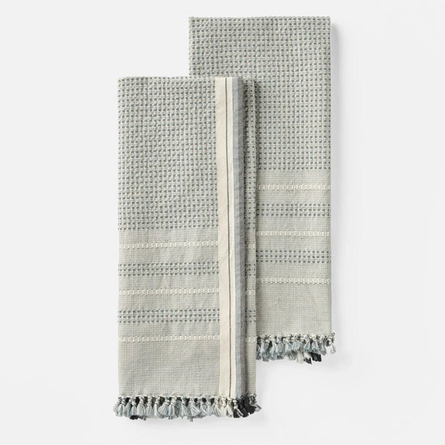 Bay Organic Hand Towels, Set Of 2