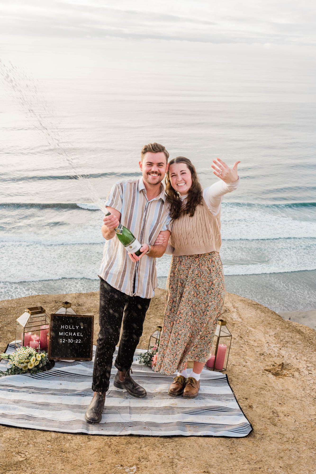 WE’RE ENGAGED!?