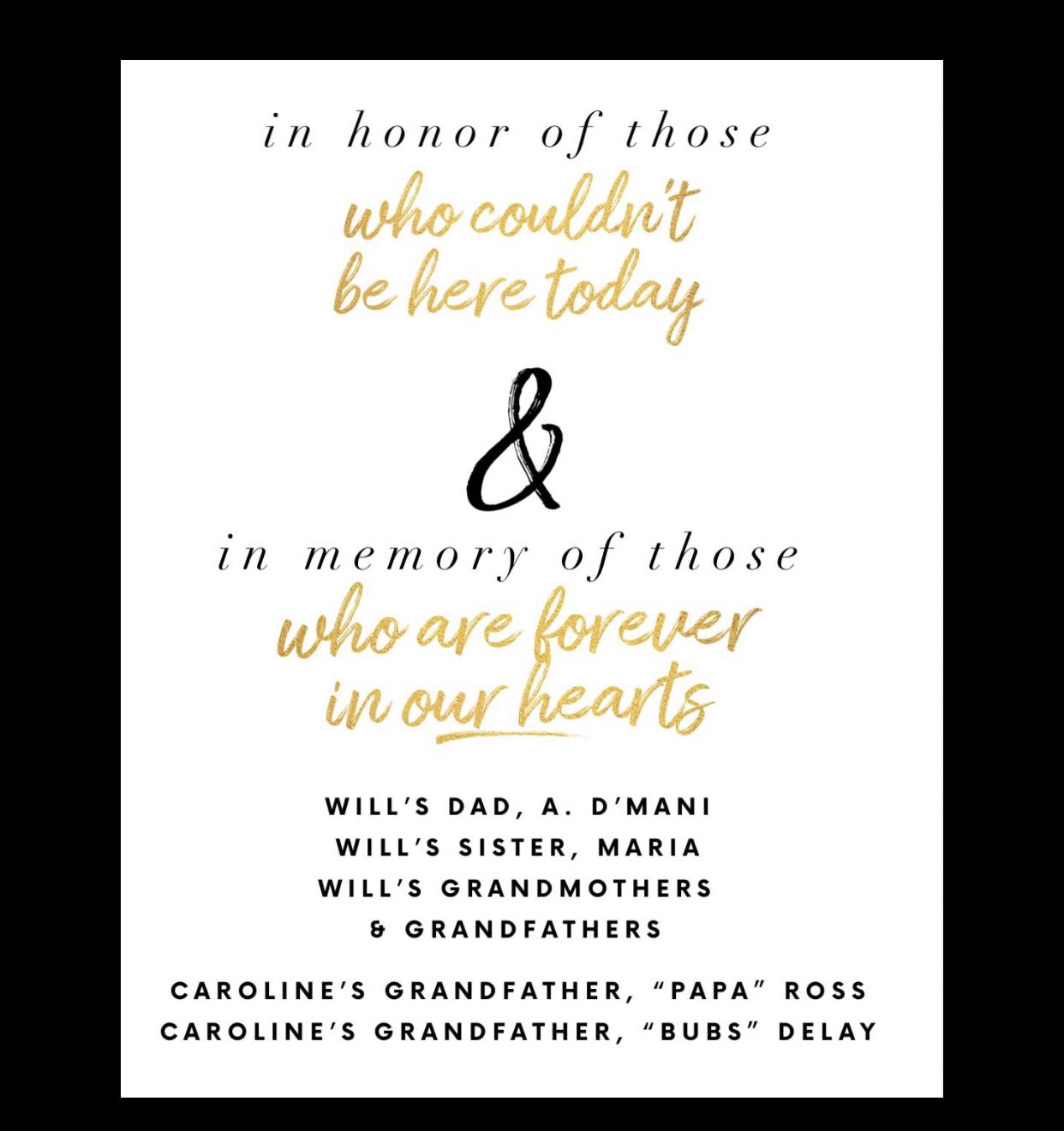 We love you all!