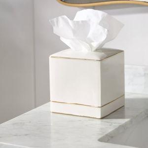 St. Honore Porcelain Tissue Holder