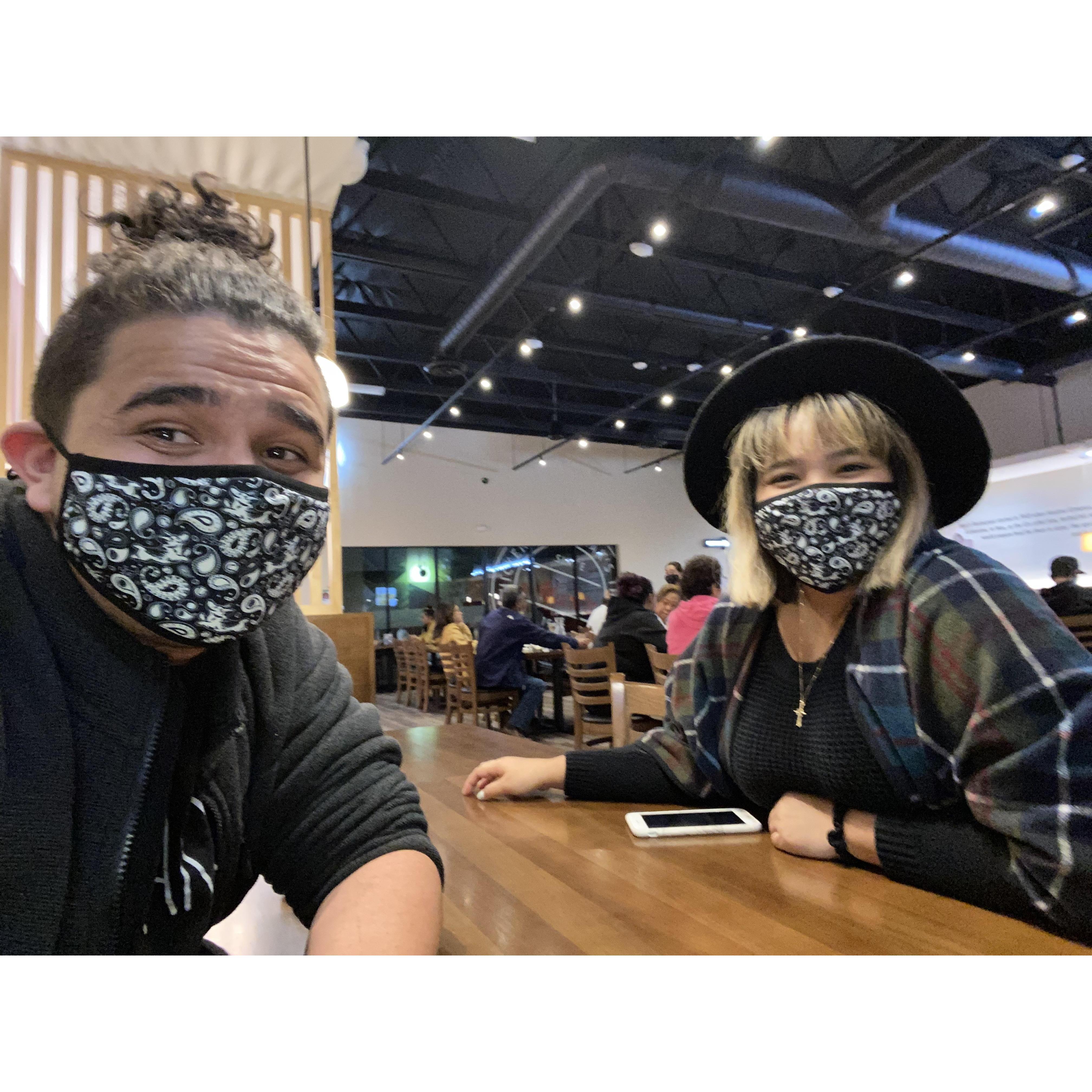 We are both suckers for Filipino food.