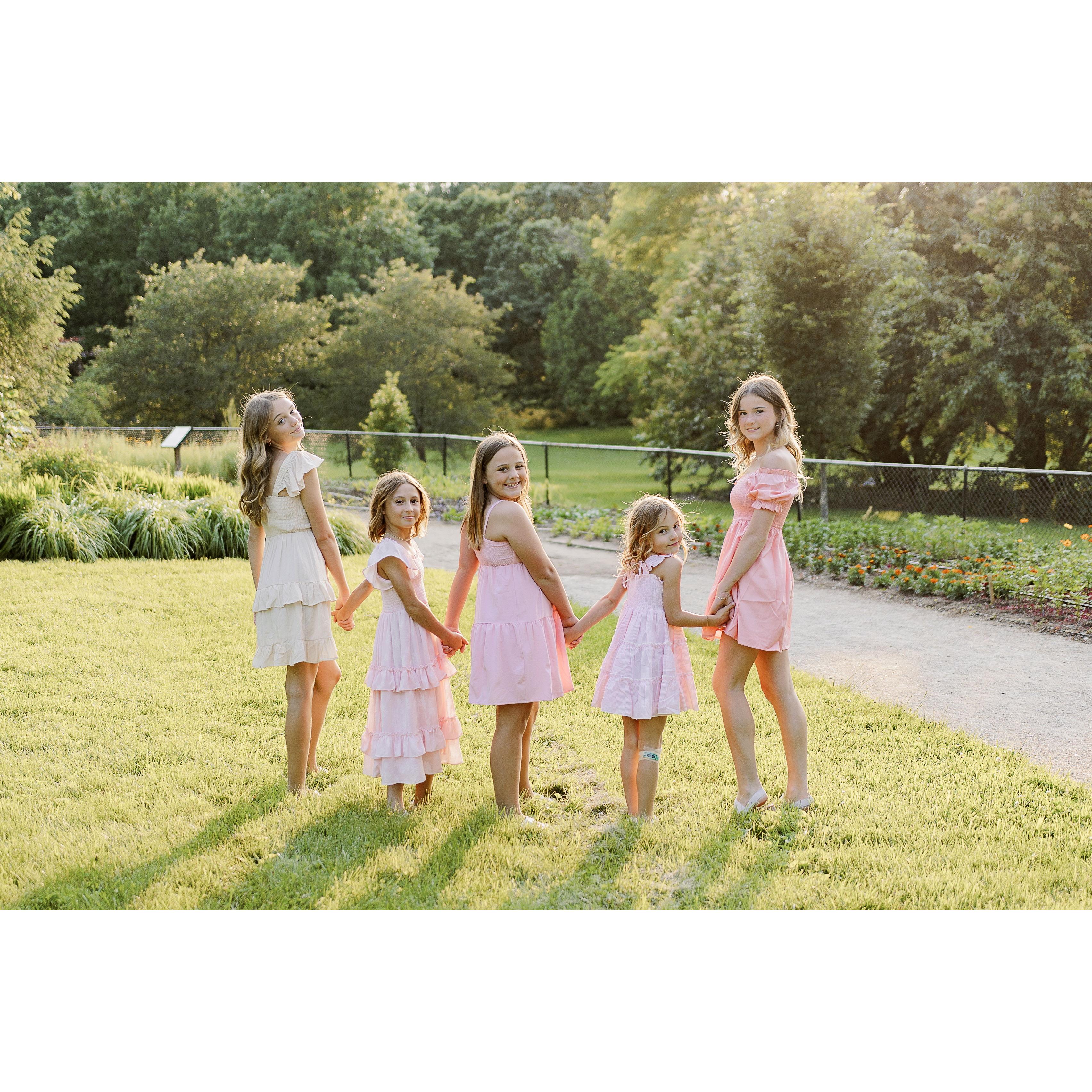 Our 5 girls