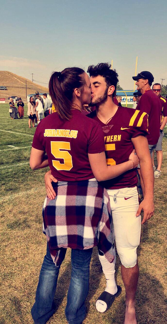Fotios’s senior year of football